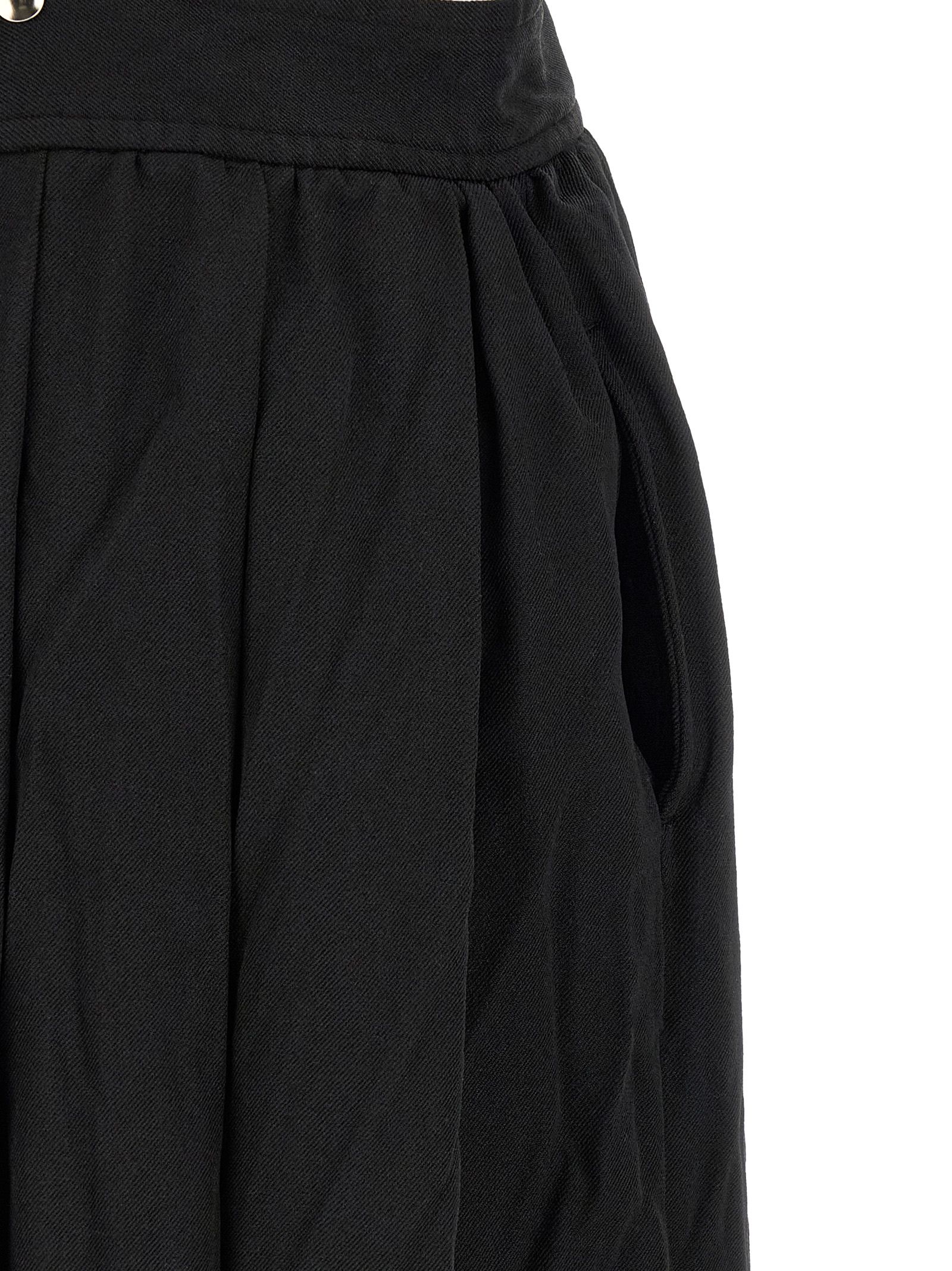 Polyester Midi Men's Skirt - Comme Des Garçons - Modalova