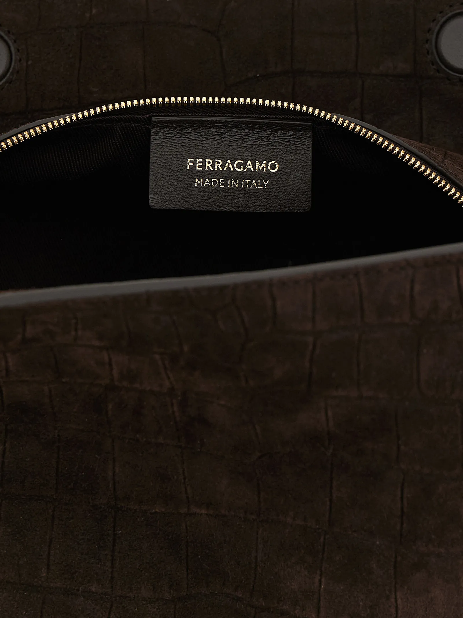 Goatskin Shoulder Women's Bag - Ferragamo - Modalova