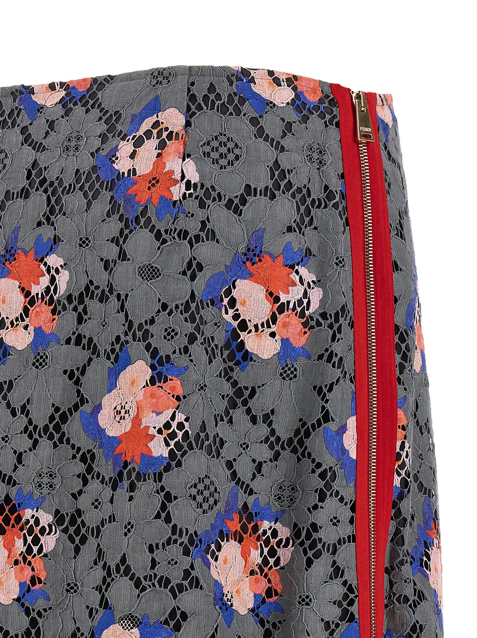 Cotton Midi Women's Skirt - Fendi - Modalova