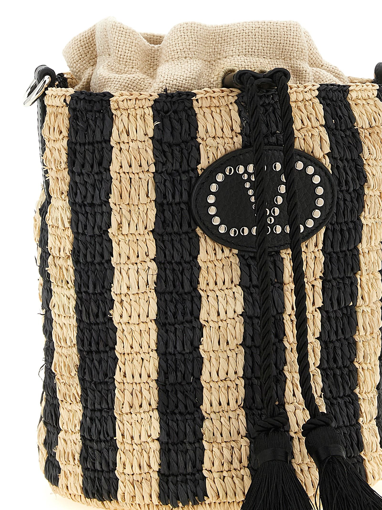 Straw Shoulder Women's Bag - Valentino Garavani - Modalova