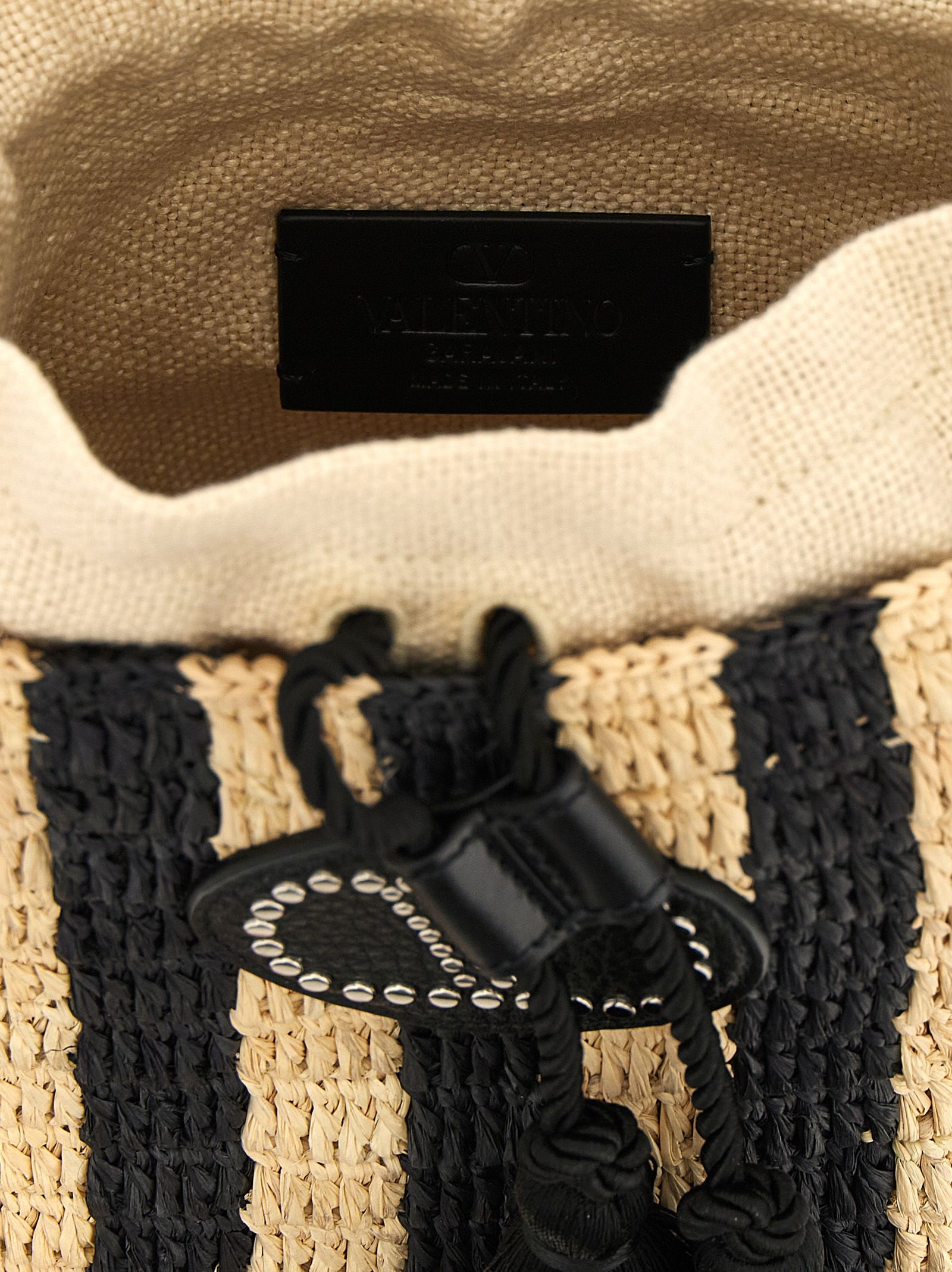 Straw Shoulder Women's Bag - Valentino Garavani - Modalova