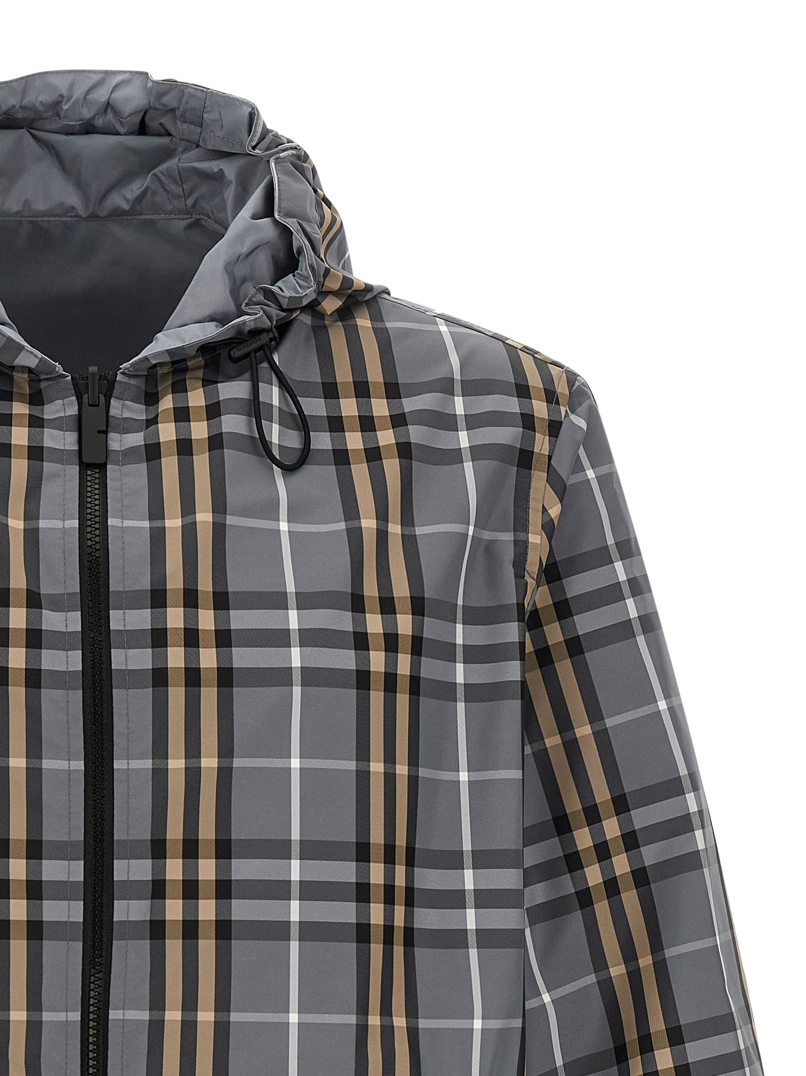 Polyester Shell Men's Jacket - Burberry - Modalova