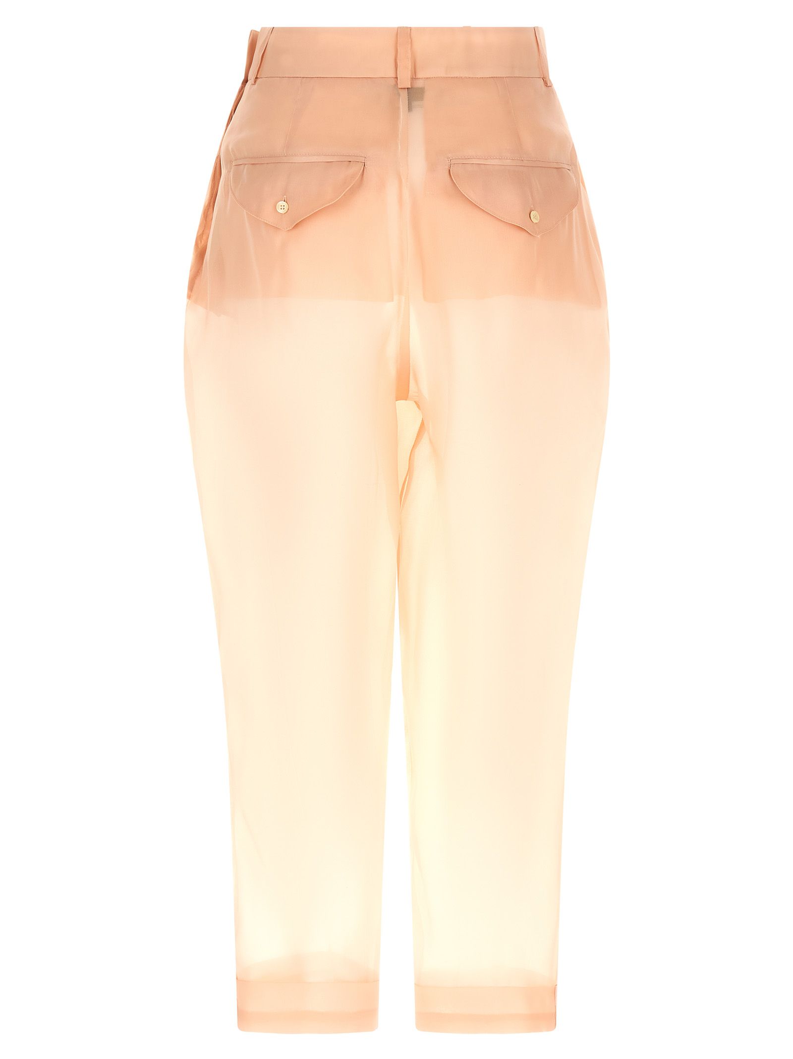 Silk Casual Women's Pants - MAISON JEJIA - Modalova