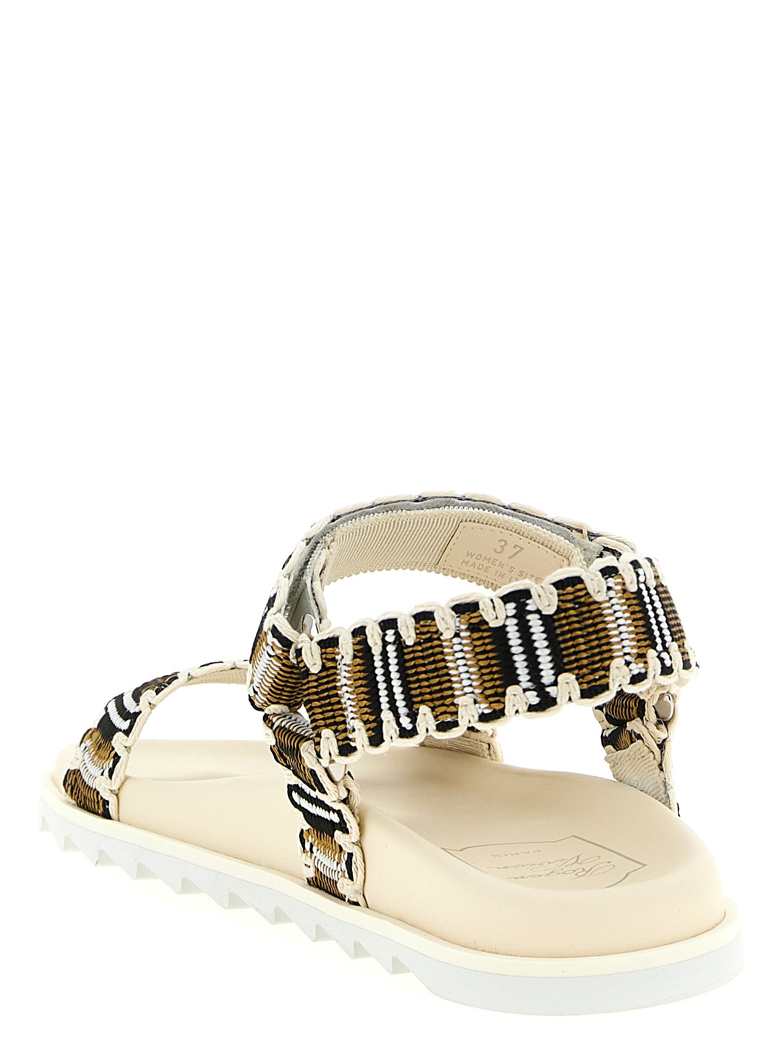 Polyester Flat Women's Sandals - Roger Vivier - Modalova