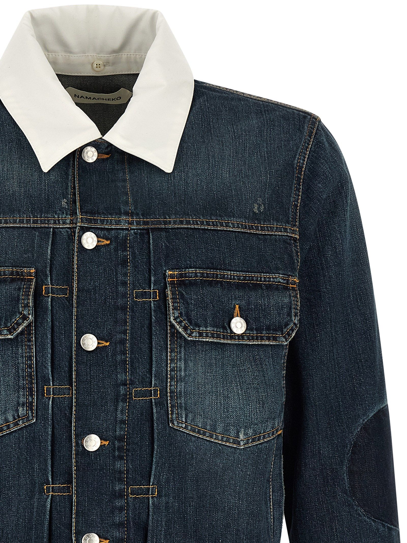 Cotton Denim Men's Jacket - Namacheko - Modalova
