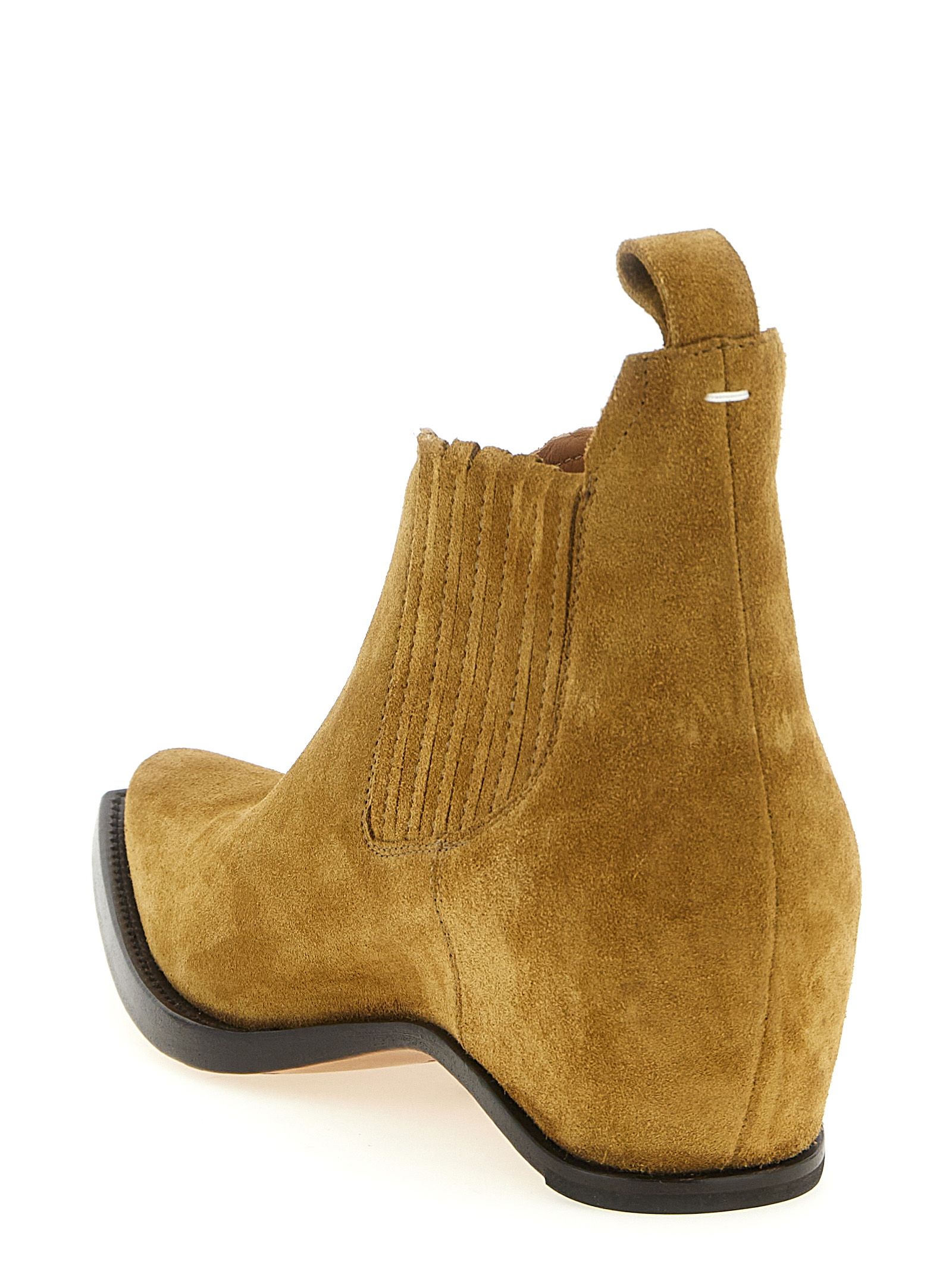Bovine Leather Ankle Men's Boots - Maison Margiela - Modalova