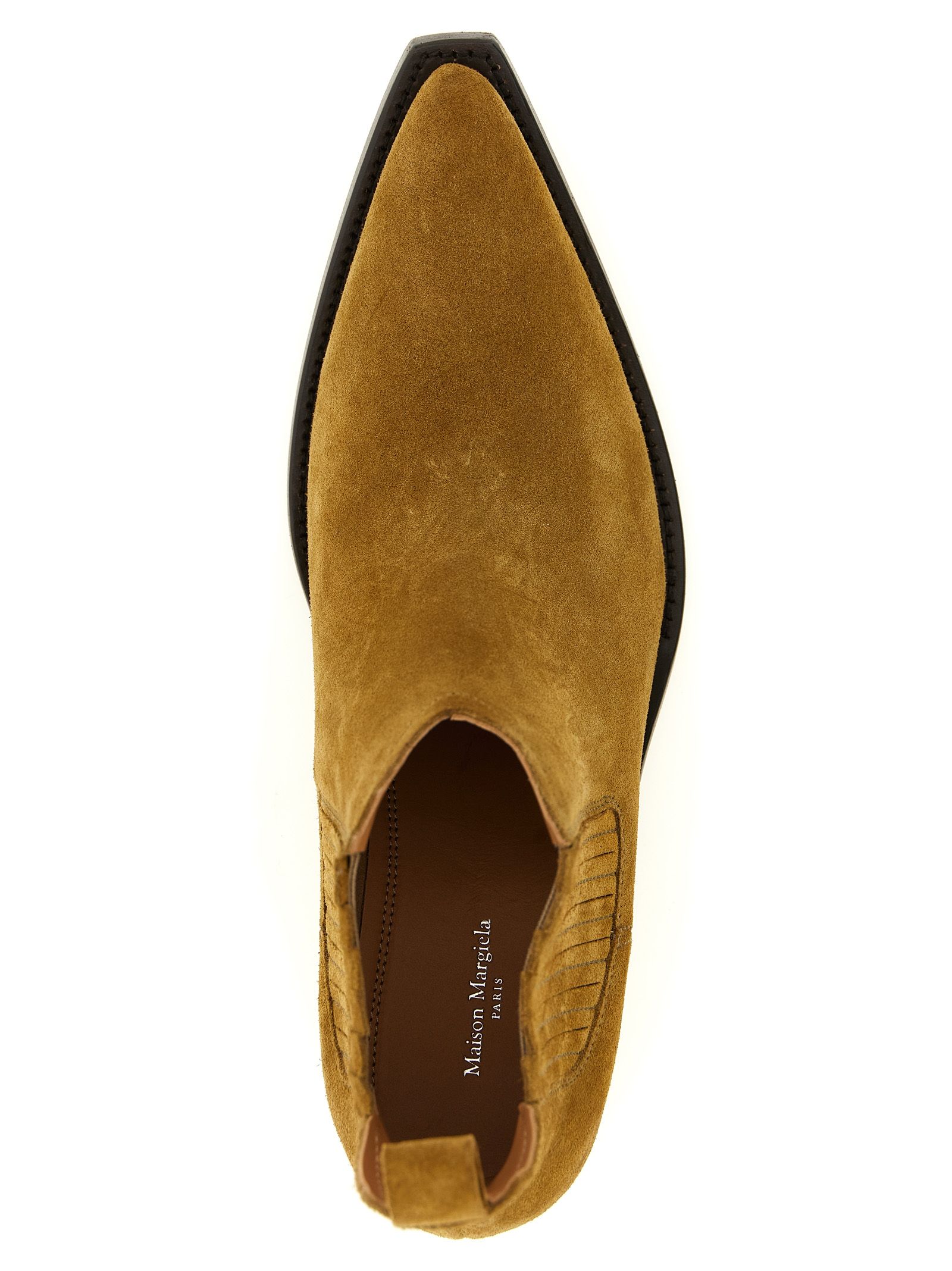 Bovine Leather Ankle Men's Boots - Maison Margiela - Modalova