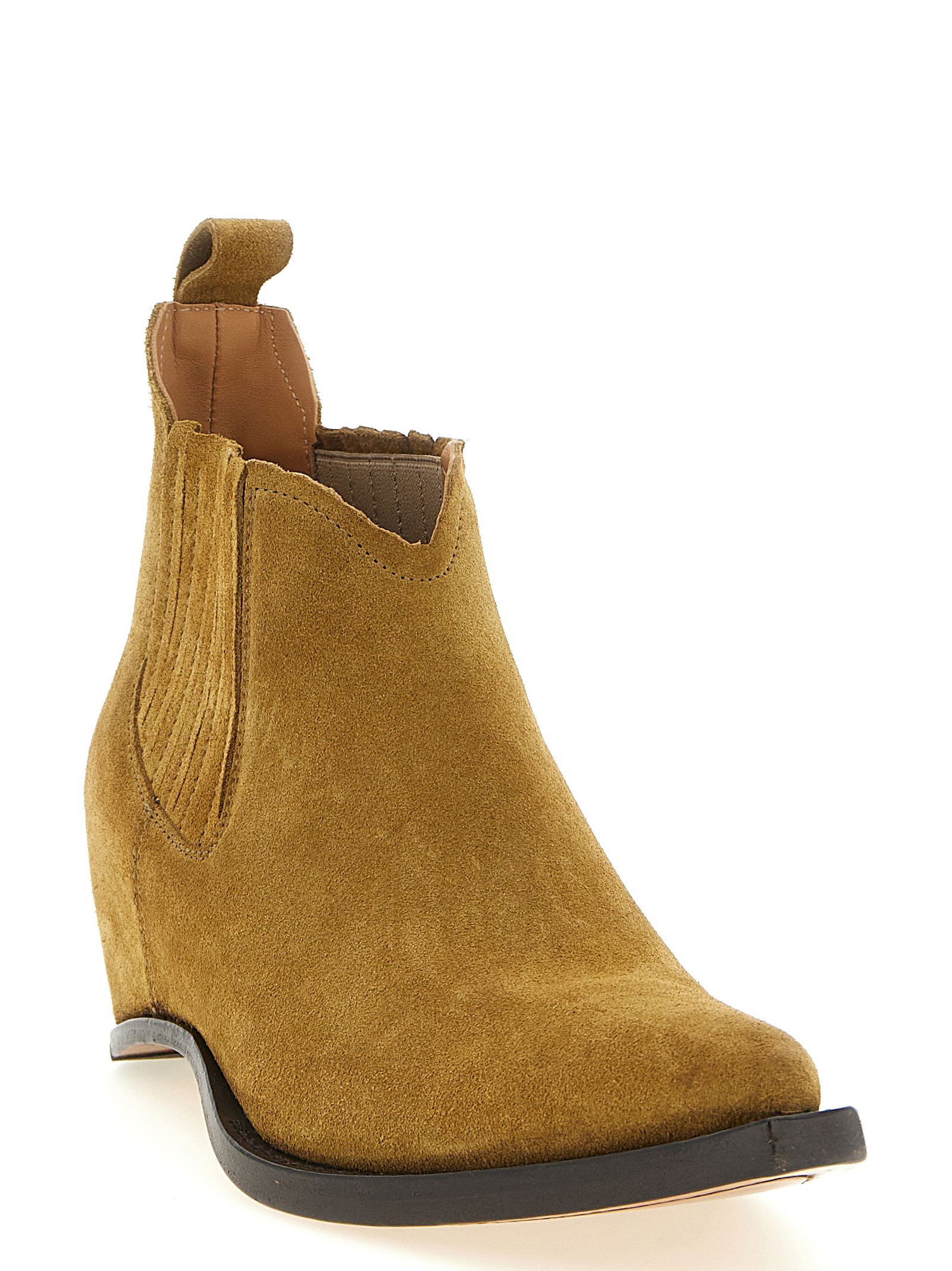 Bovine Leather Ankle Men's Boots - Maison Margiela - Modalova