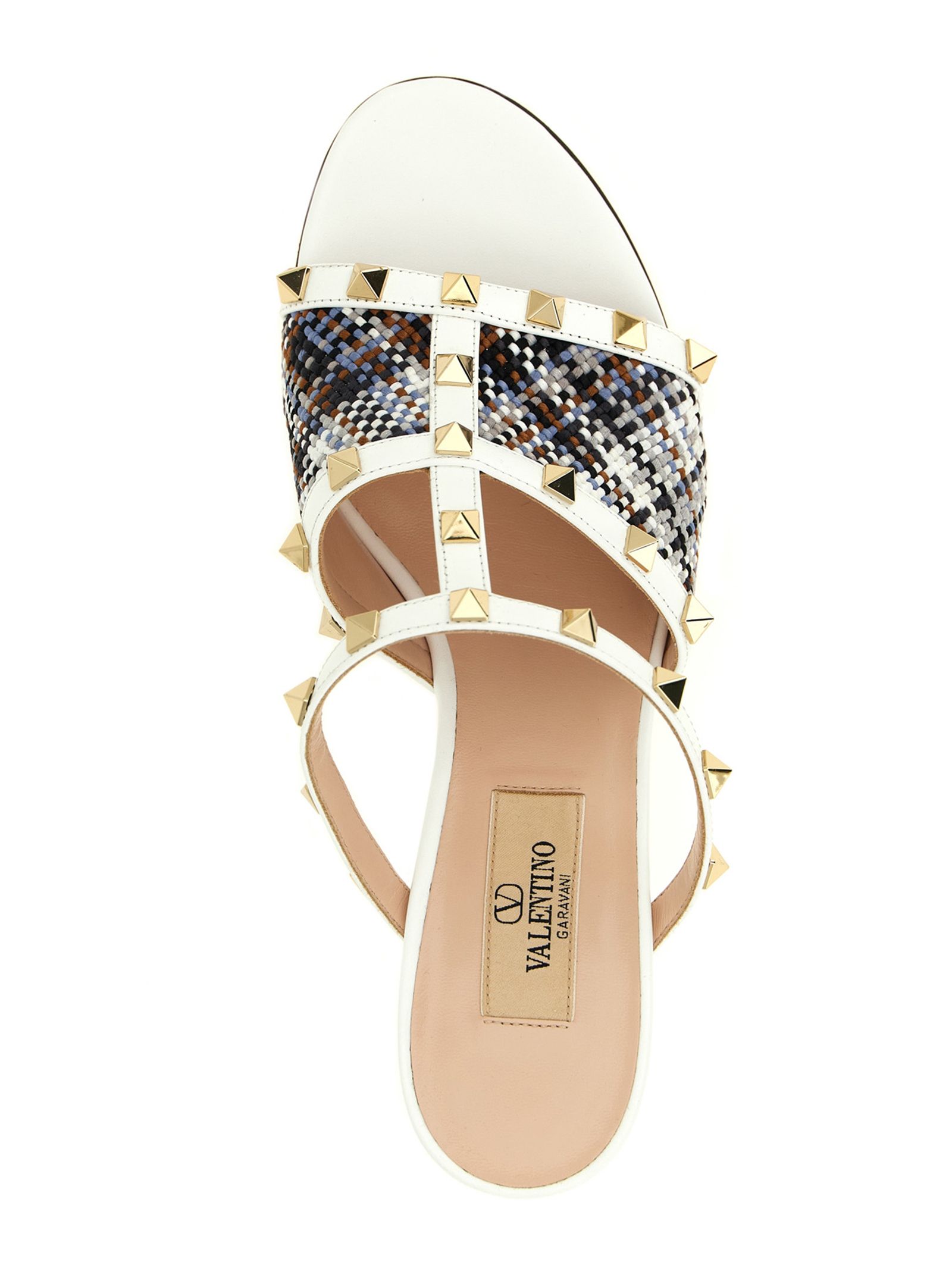Polyester Platform Women's Sandals - Valentino Garavani - Modalova