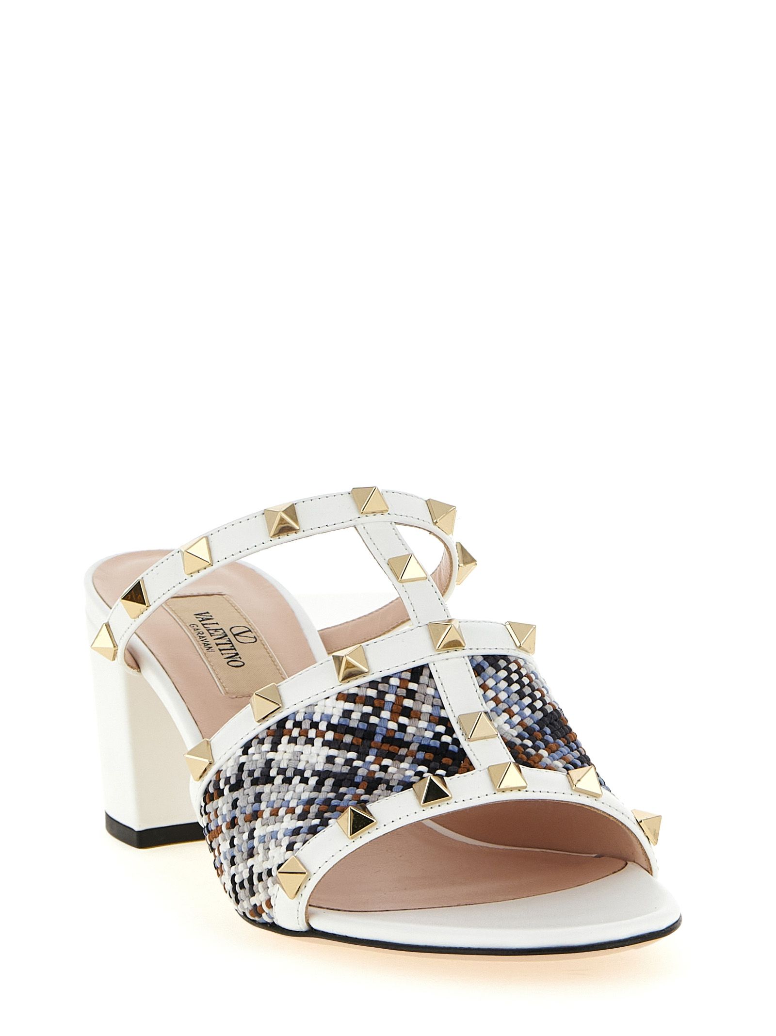 Polyester Platform Women's Sandals - Valentino Garavani - Modalova