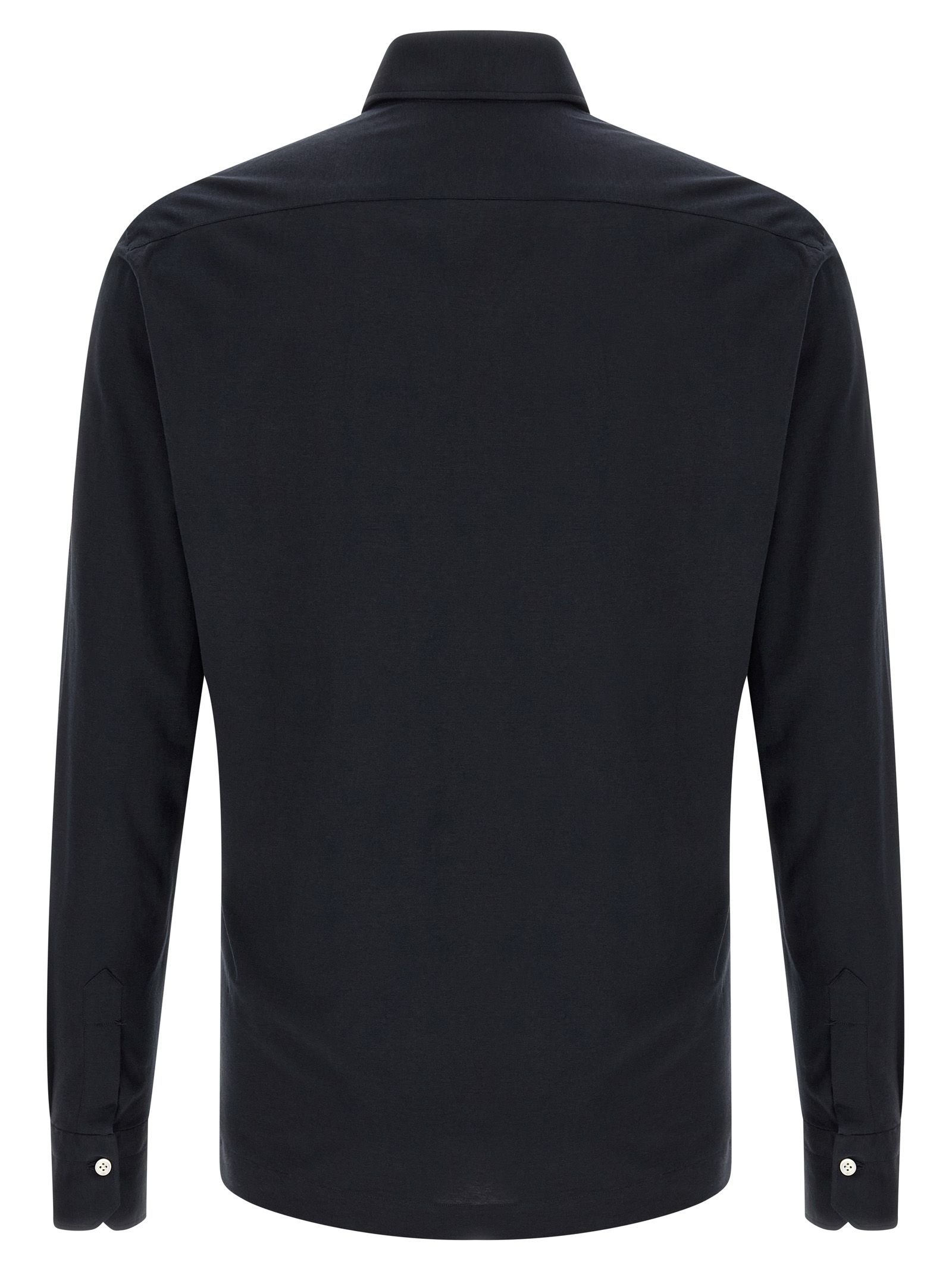 Kiton Blue Cotton Polo Men's Shirt - Kiton - Modalova