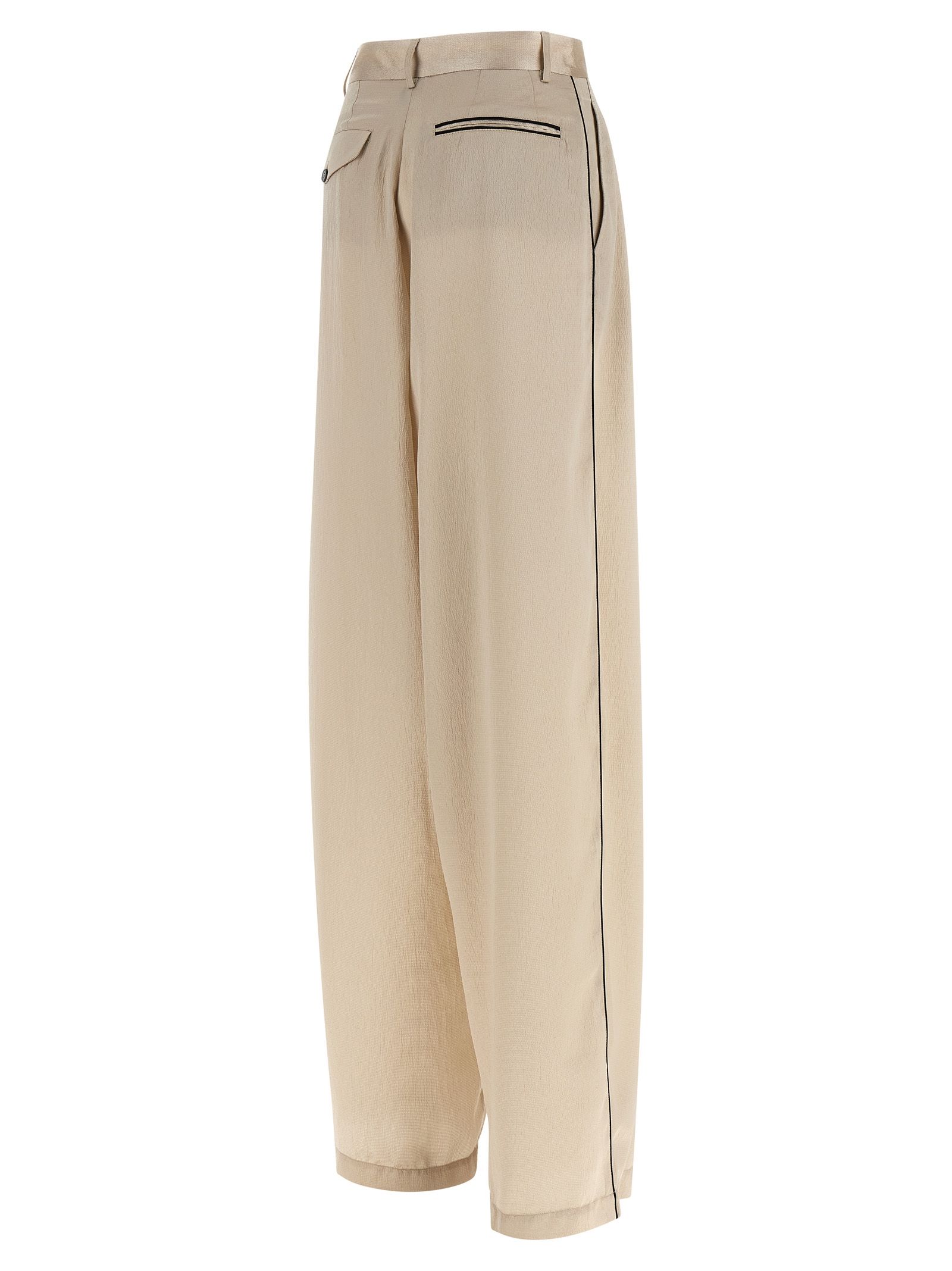 Polyester Casual Women's Pants - MAISON JEJIA - Modalova