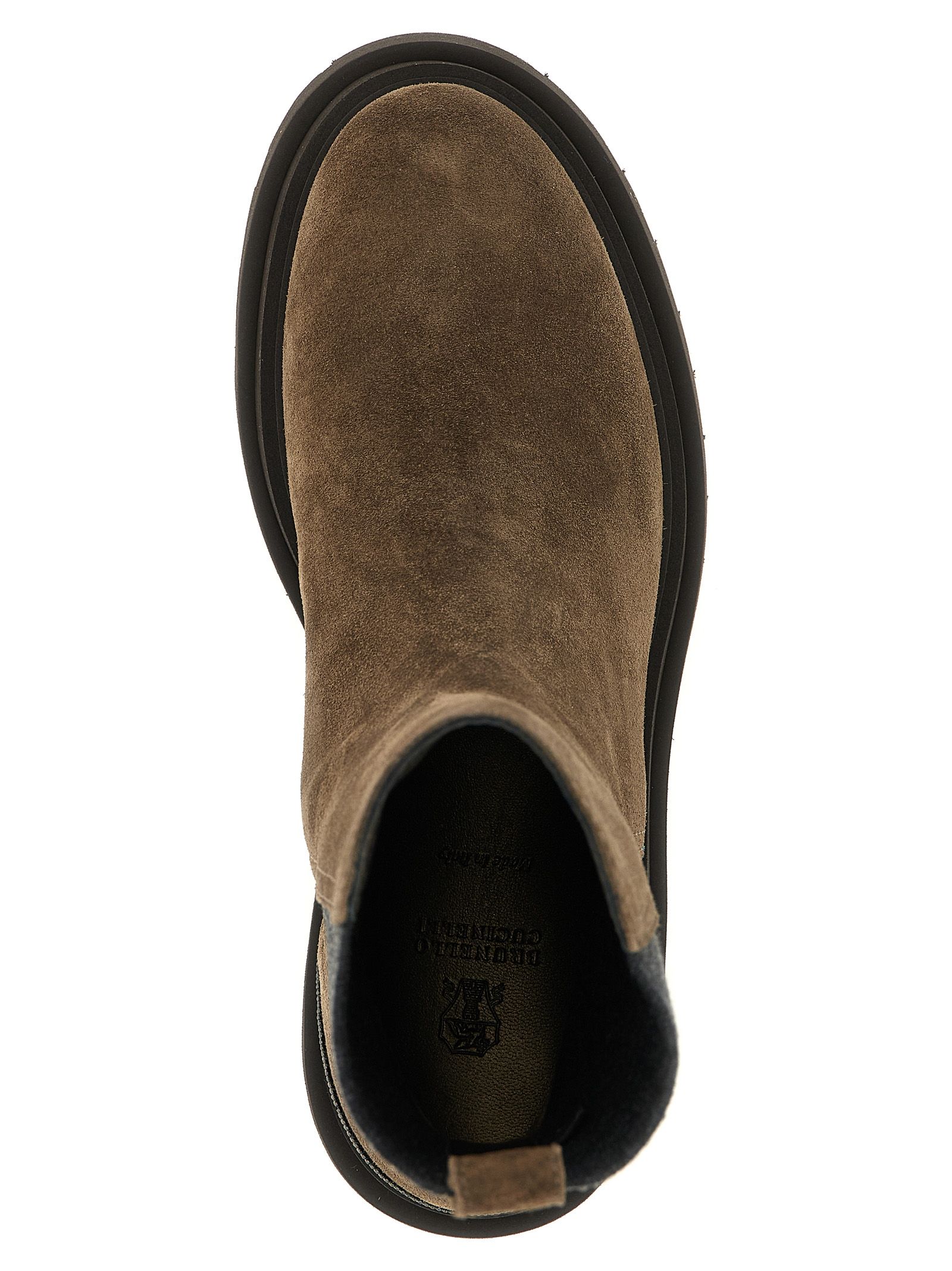 Calfskin Ankle Women's Boots - Brunello Cucinelli - Modalova