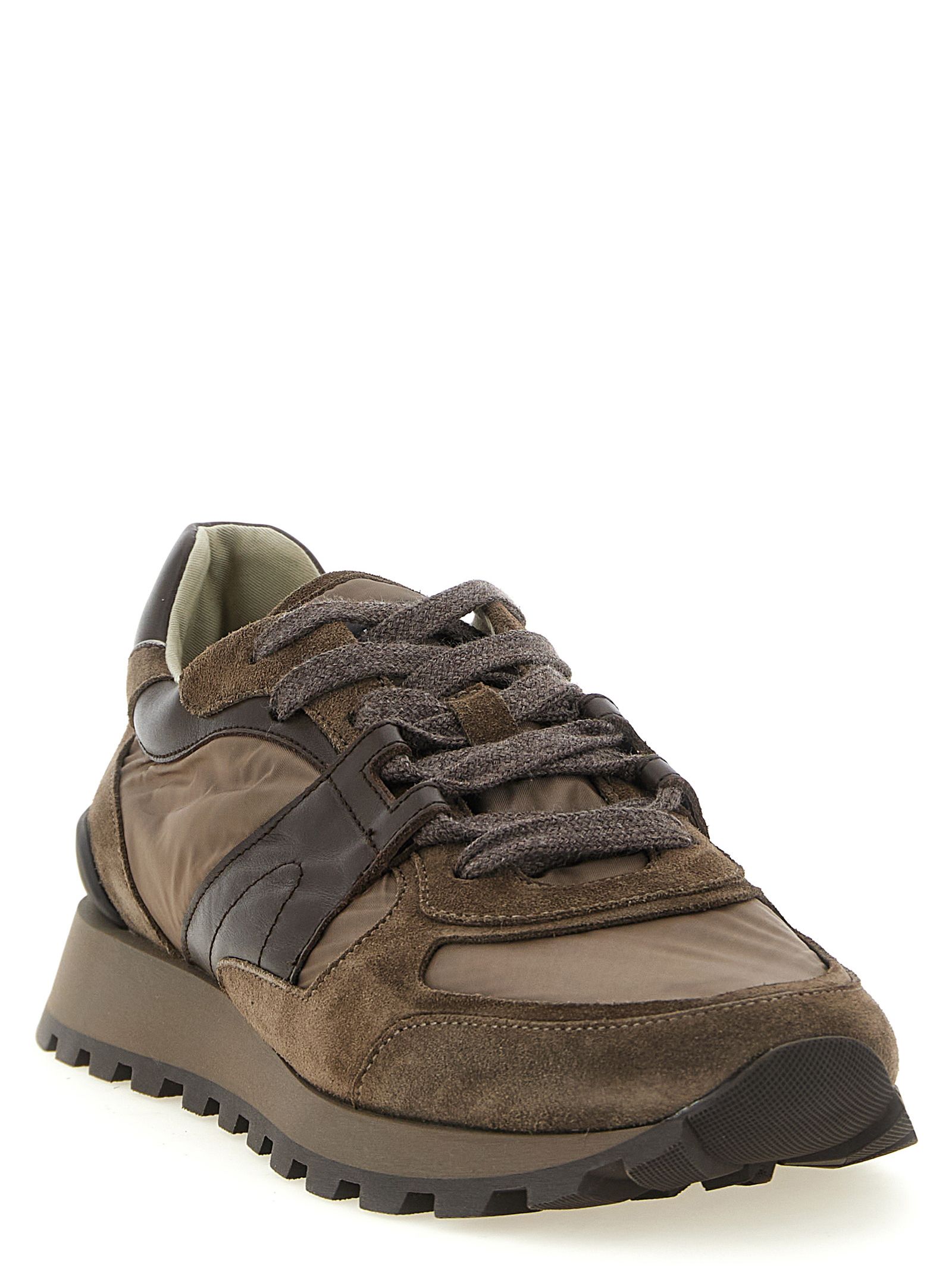 Calfskin Athletic Women's Sneakers - Brunello Cucinelli - Modalova