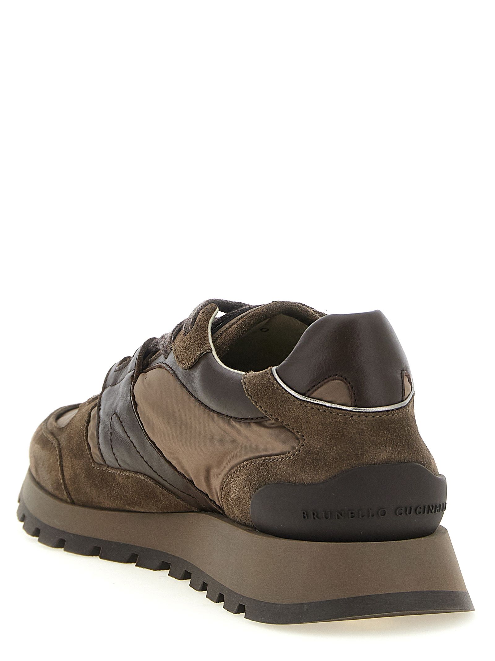 Calfskin Athletic Women's Sneakers - Brunello Cucinelli - Modalova