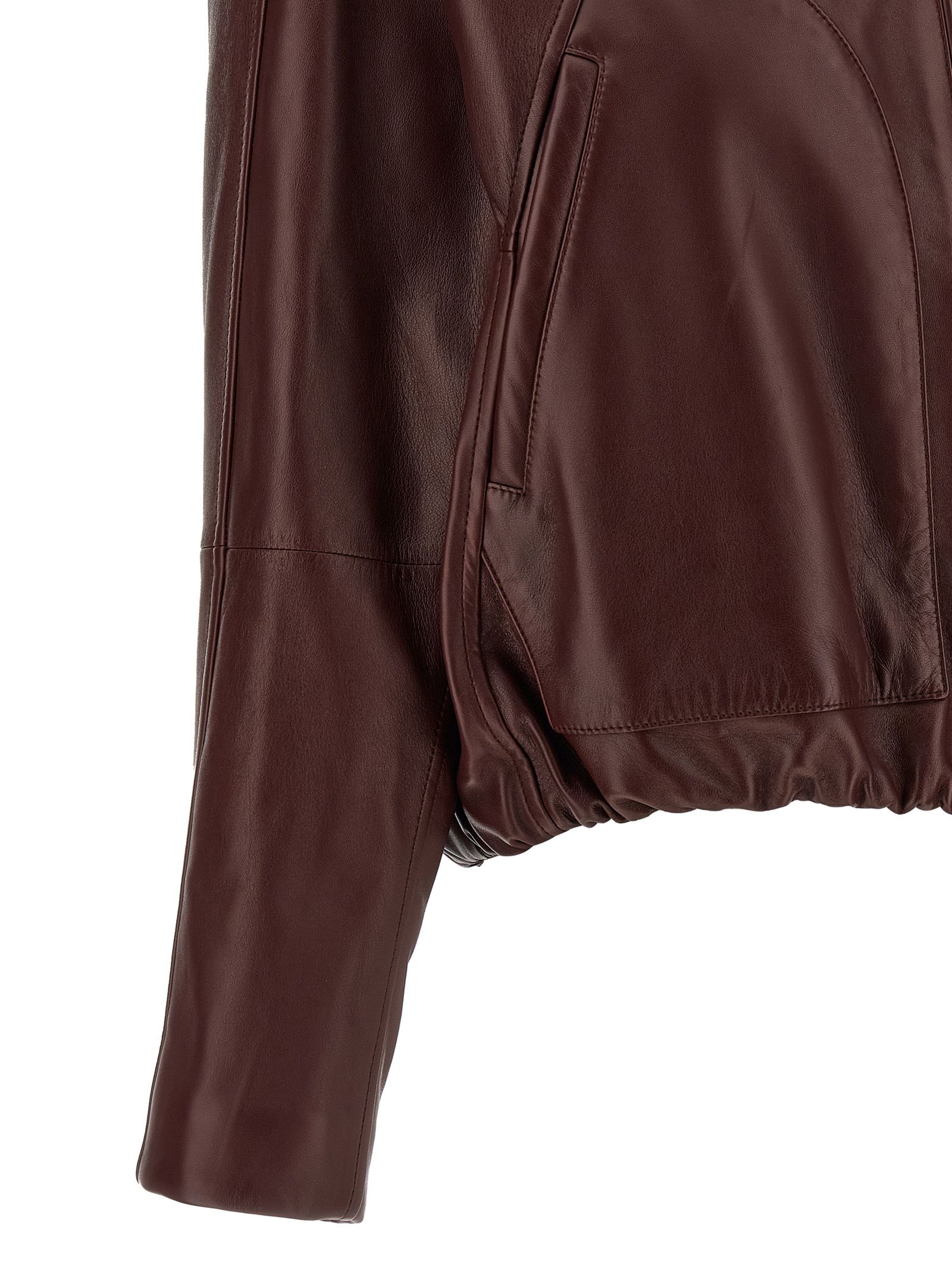 Calfskin Leather Women's Jacket - Brunello Cucinelli - Modalova