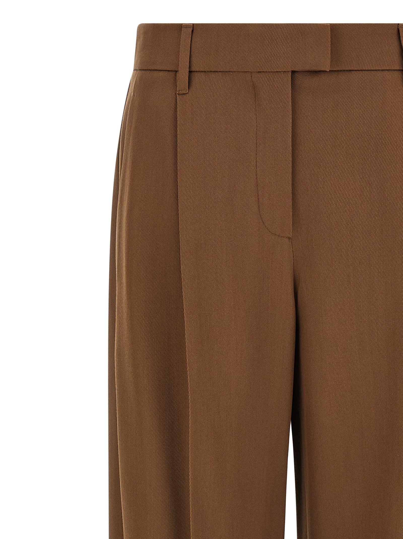 Virgin Wool Casual Women's Pants - Brunello Cucinelli - Modalova
