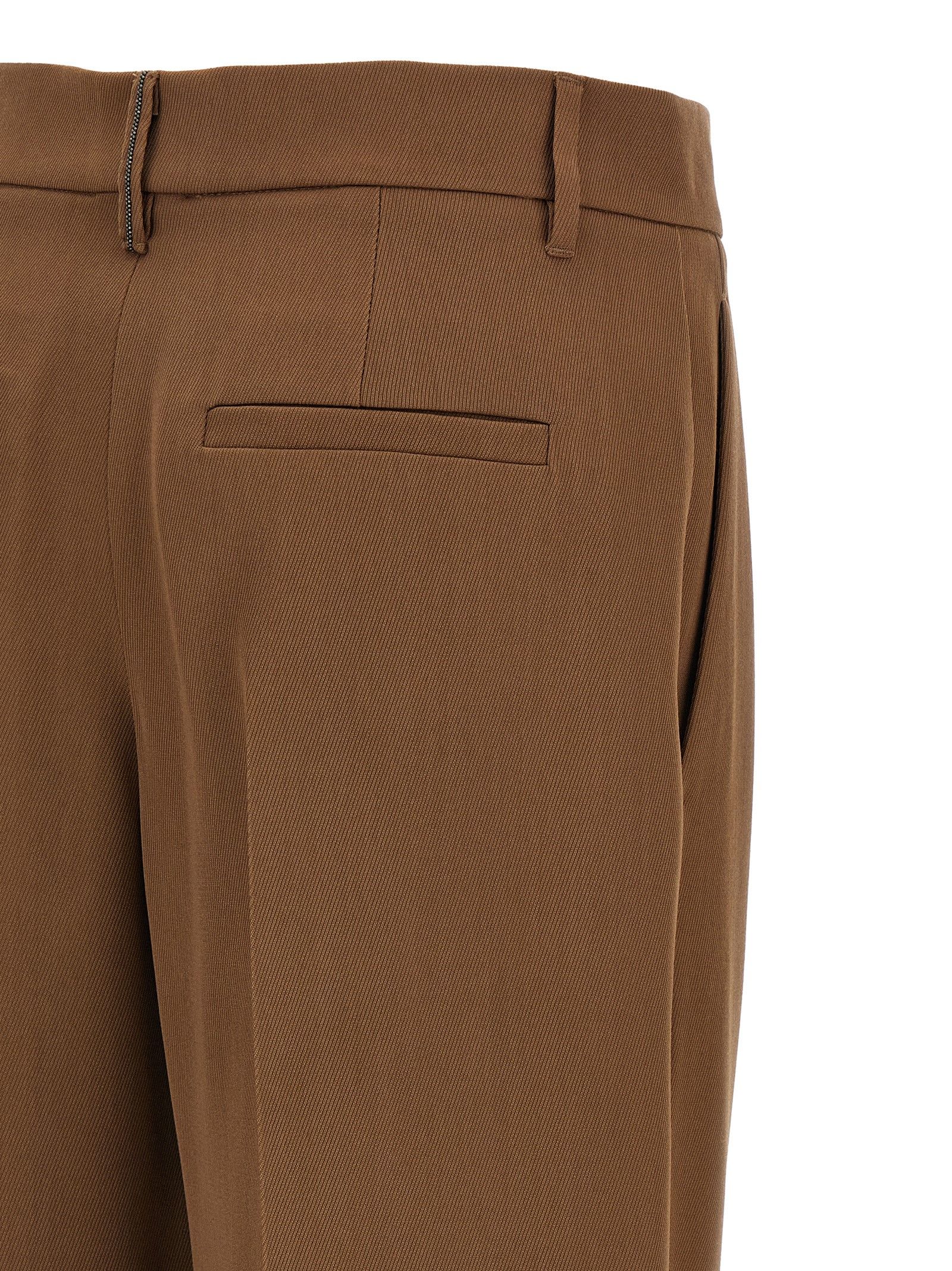 Virgin Wool Casual Women's Pants - Brunello Cucinelli - Modalova