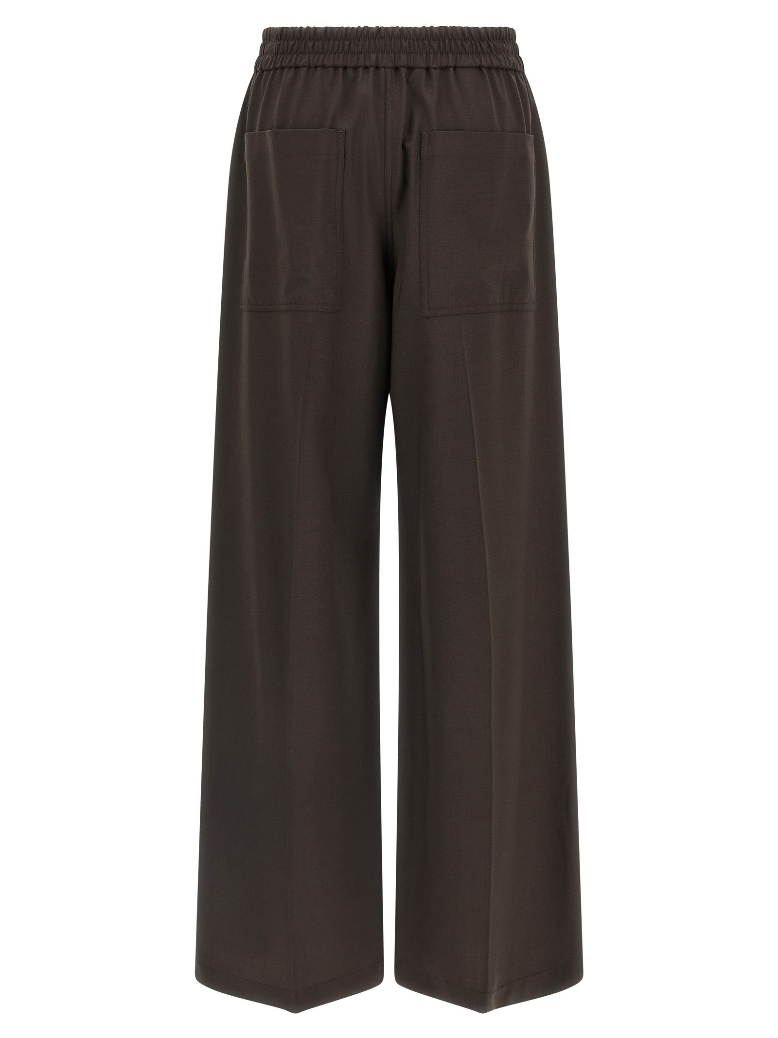 Virgin Wool Casual Women's Pants - Brunello Cucinelli - Modalova