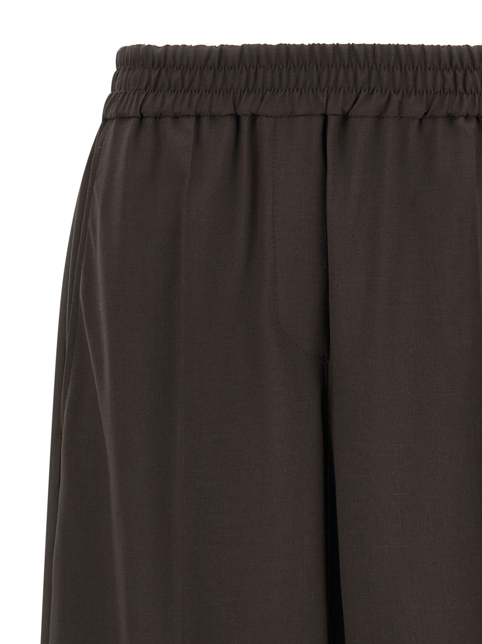 Virgin Wool Casual Women's Pants - Brunello Cucinelli - Modalova