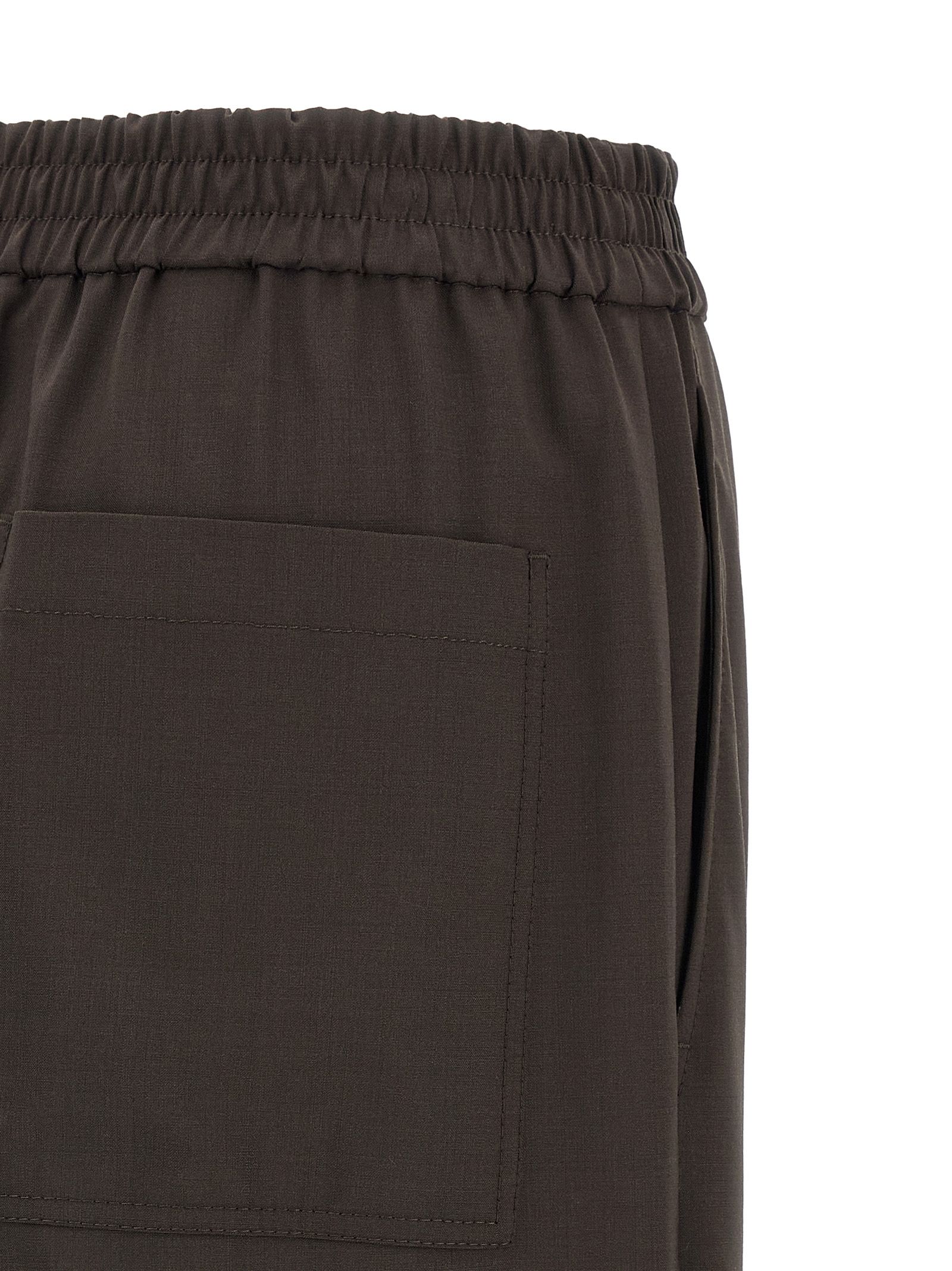 Virgin Wool Casual Women's Pants - Brunello Cucinelli - Modalova
