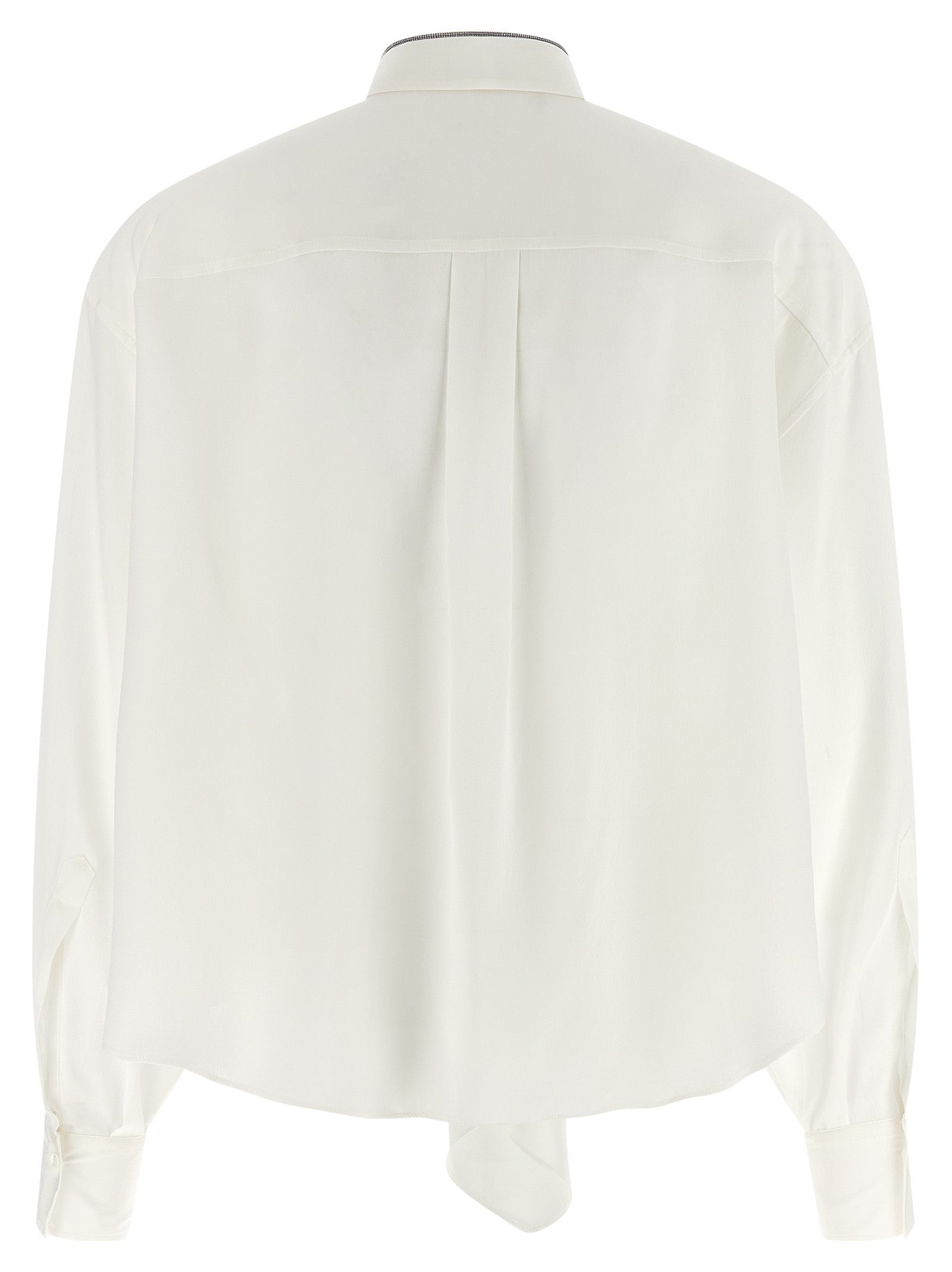 Silk Women's Blouse - Brunello Cucinelli - Modalova