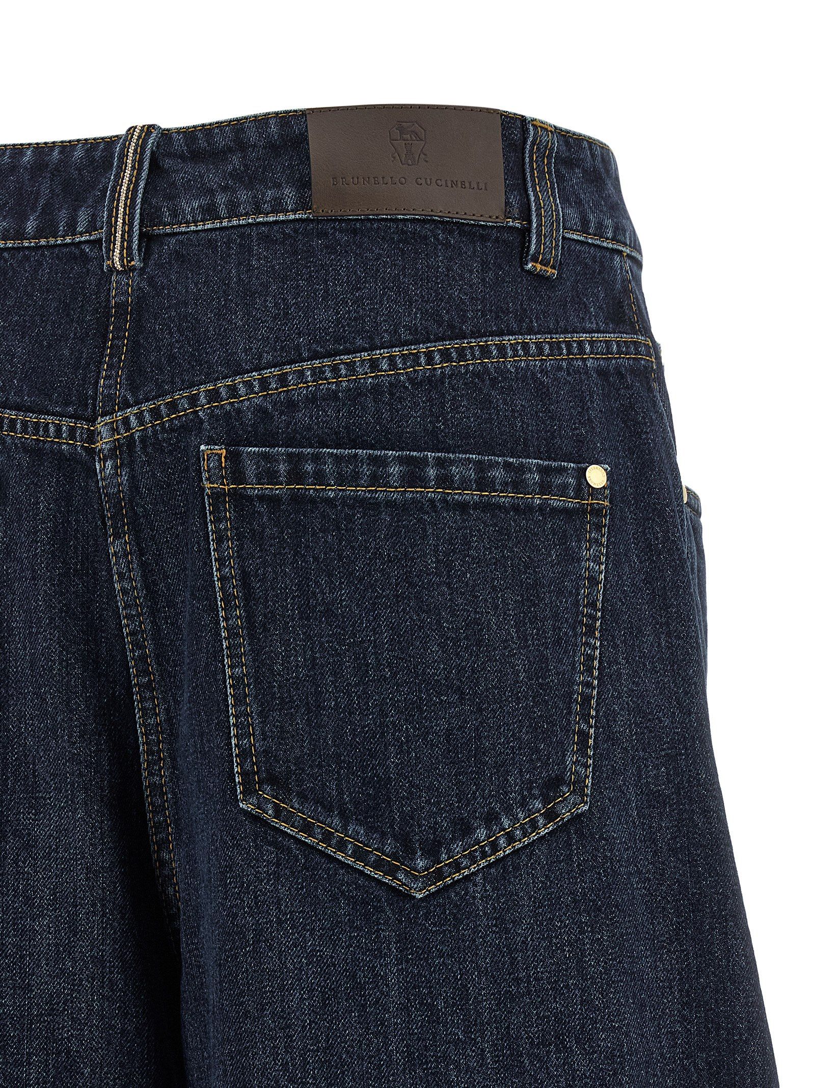 Cotton Jeans Women's Denim - Brunello Cucinelli - Modalova
