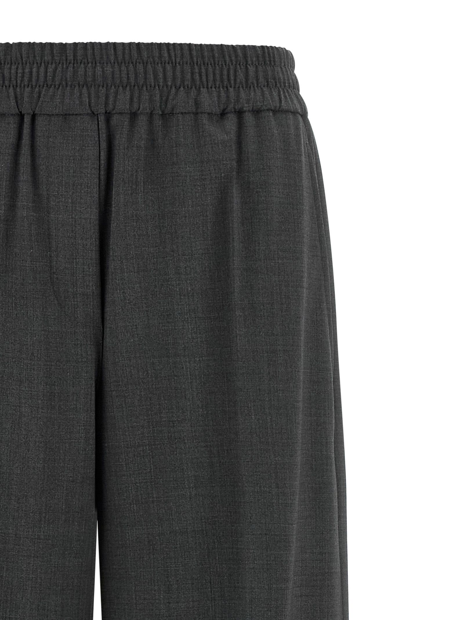 Virgin Wool Flared Women's Pants - Brunello Cucinelli - Modalova