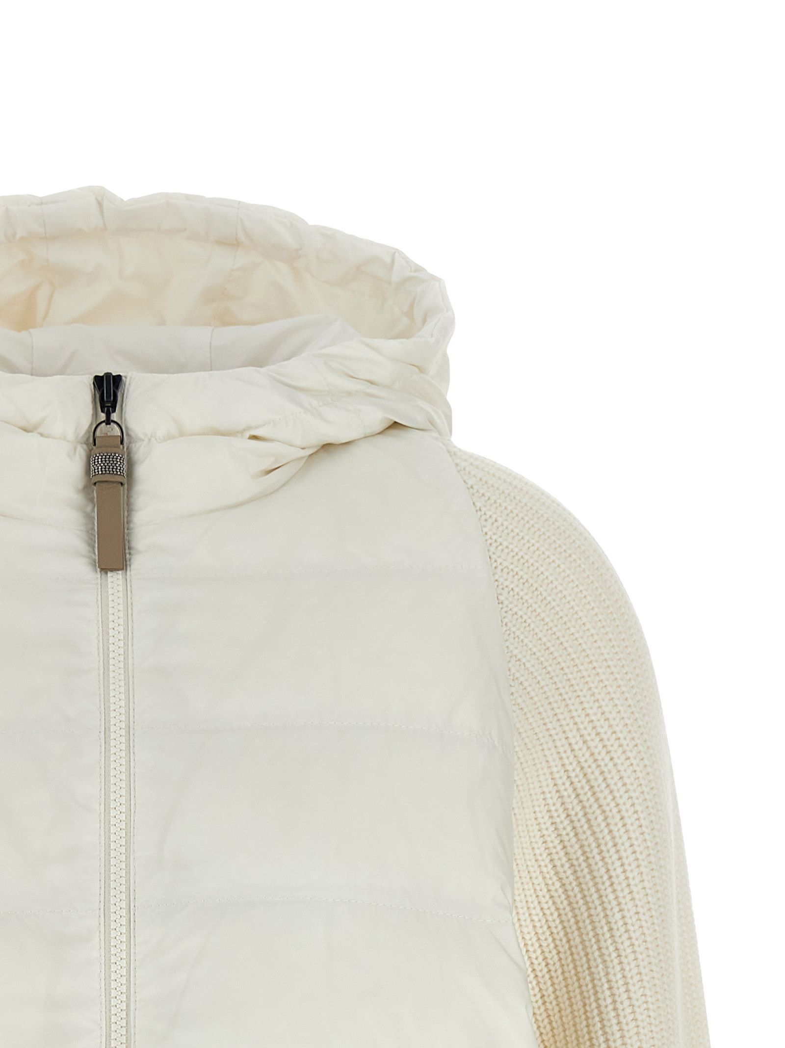 Polyester Full-Length Women's Jacket - Brunello Cucinelli - Modalova