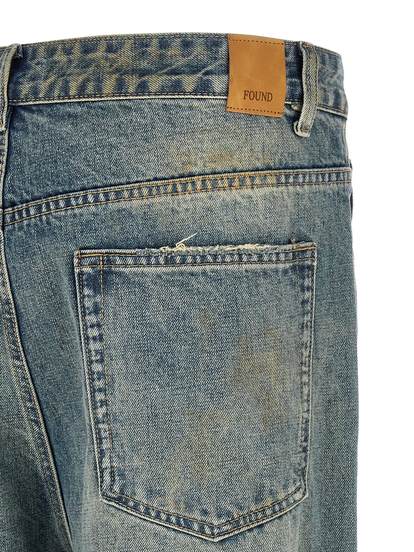 Cotton Straight-Leg Men's Jeans - FOUND - Modalova