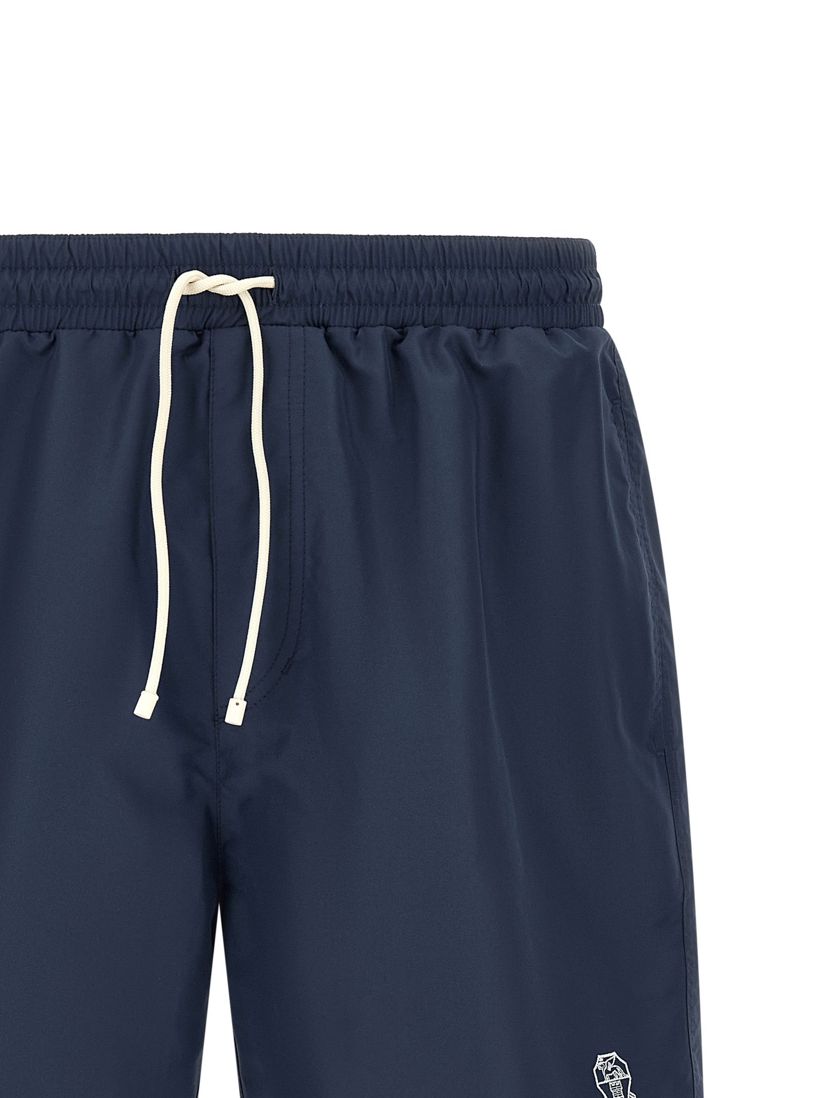 Polyester Swim Men's Shorts - Brunello Cucinelli - Modalova