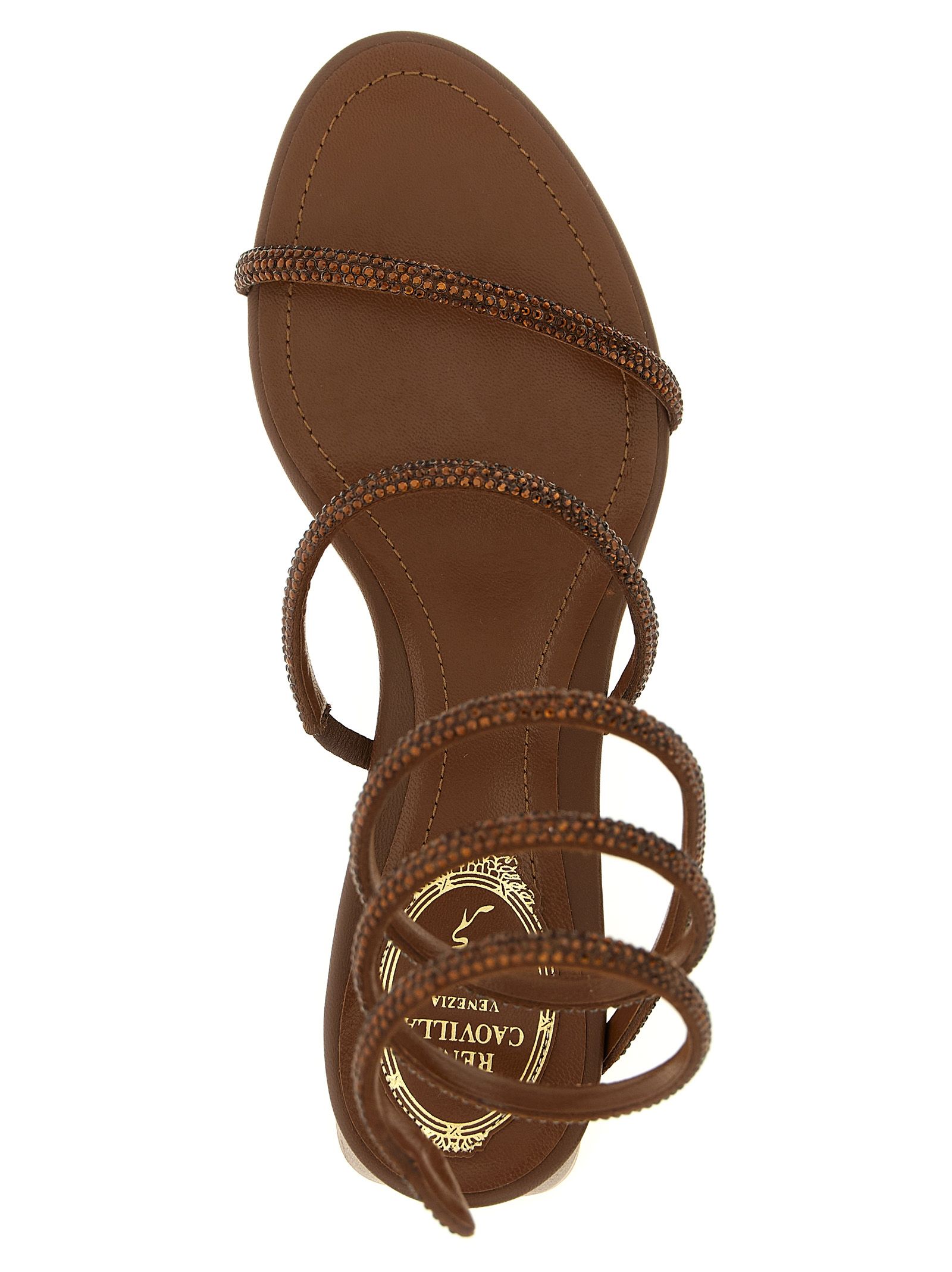 Viscose Strap-On Women's Sandals - RENE CAOVILLA - Modalova