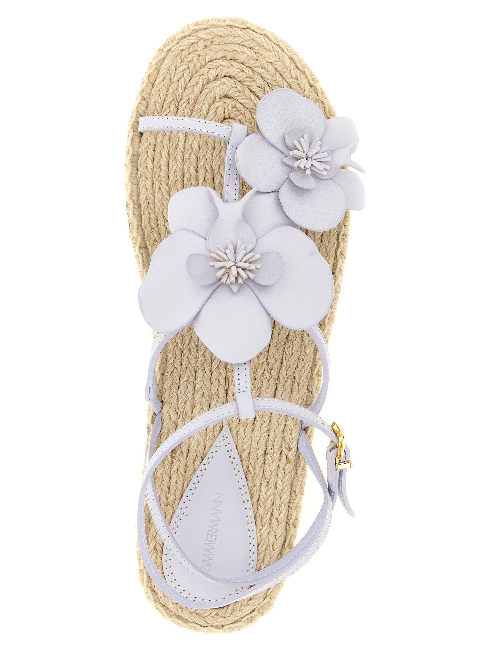 Cowhide Flat Women's Sandals - Zimmermann - Modalova