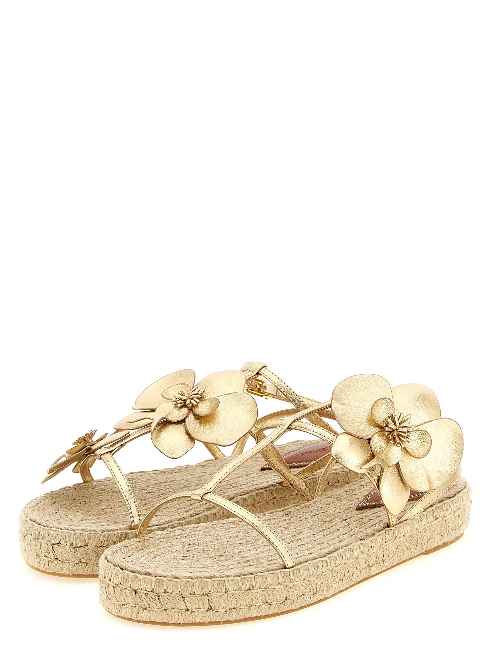 Leather Flat Women's Sandals - Zimmermann - Modalova