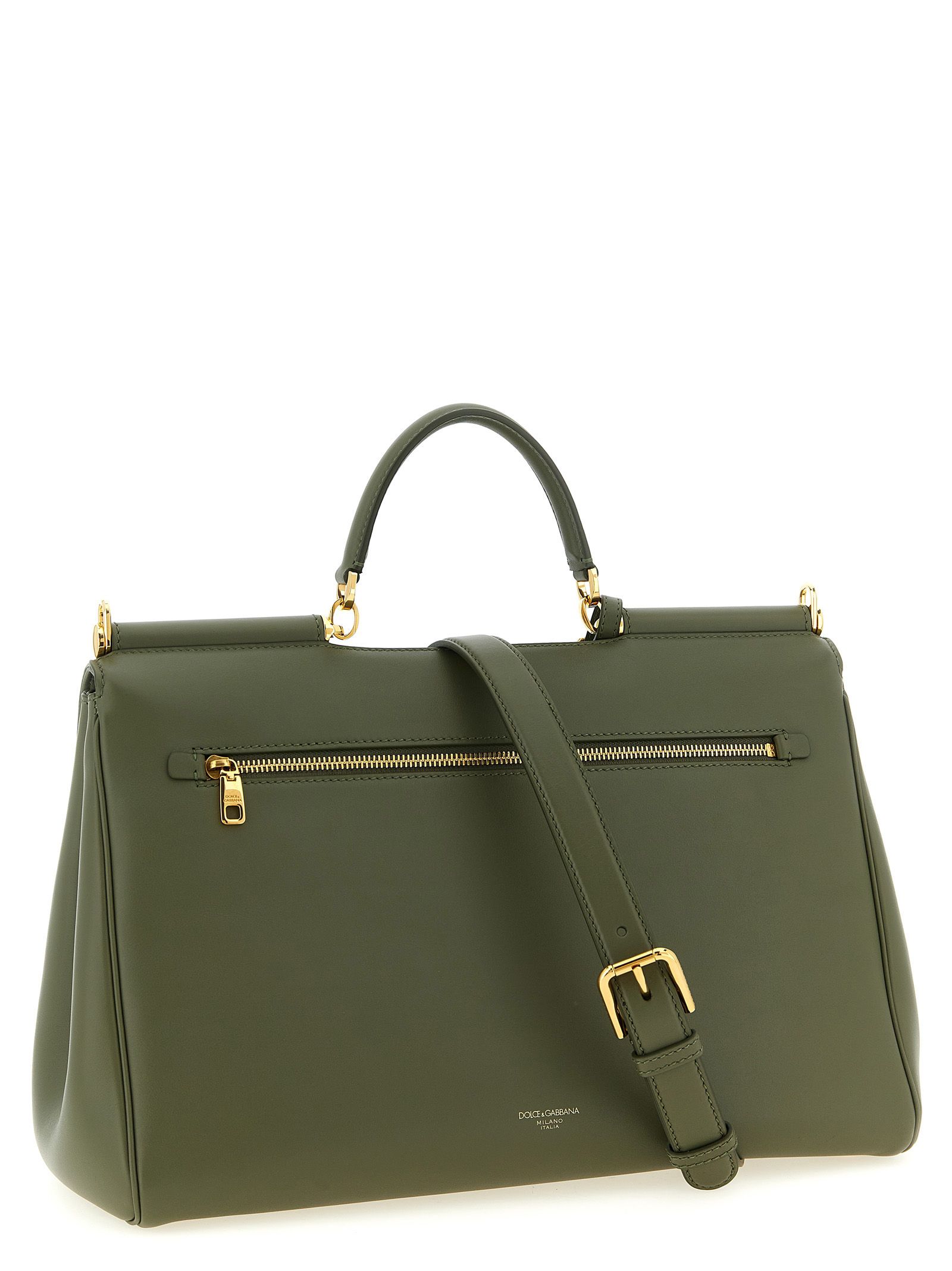 Calfskin Women's Handbag - Dolce & Gabbana - Modalova