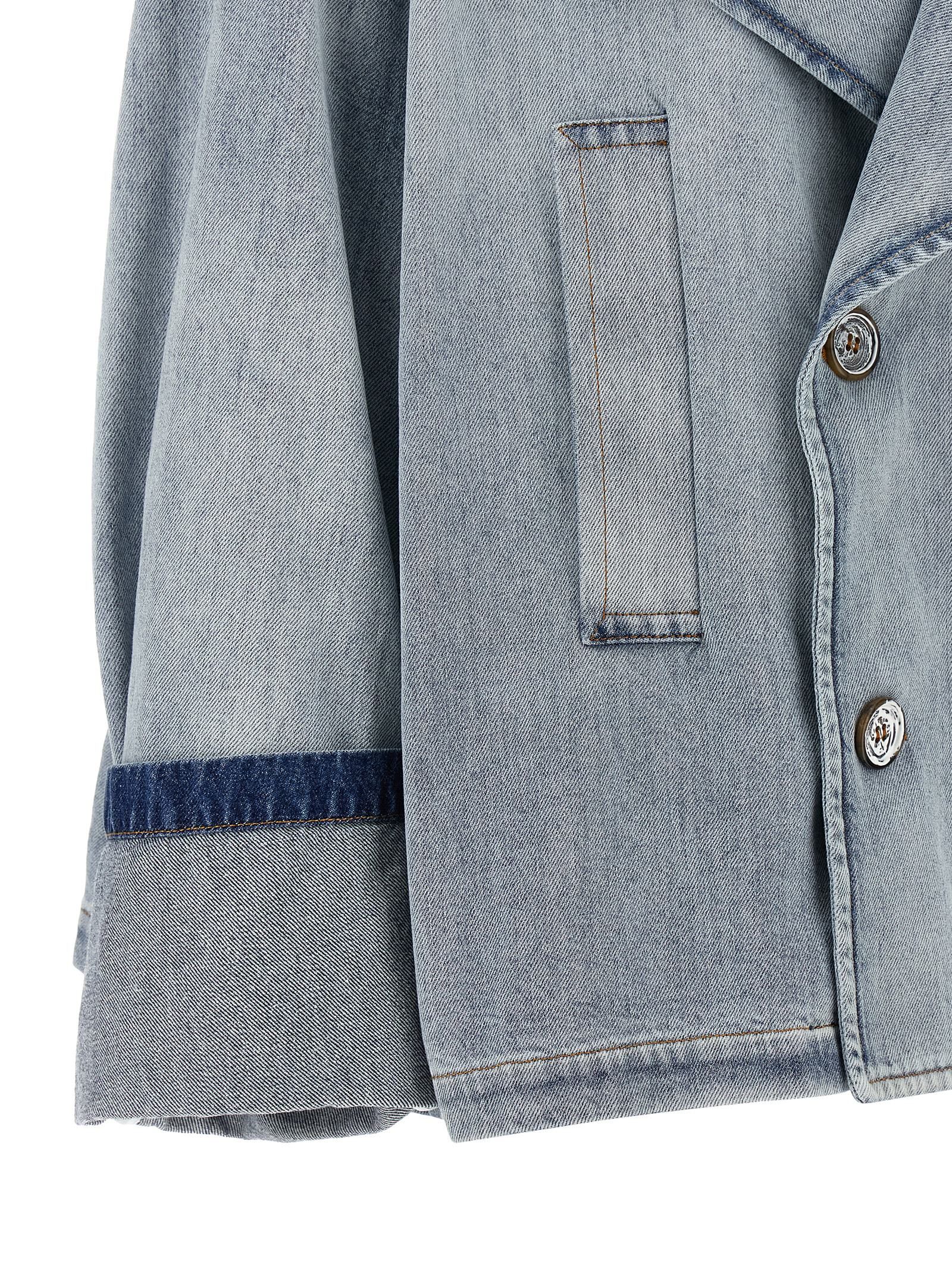 Cotton Denim Women's Jacket - MM6 Maison Margiela - Modalova
