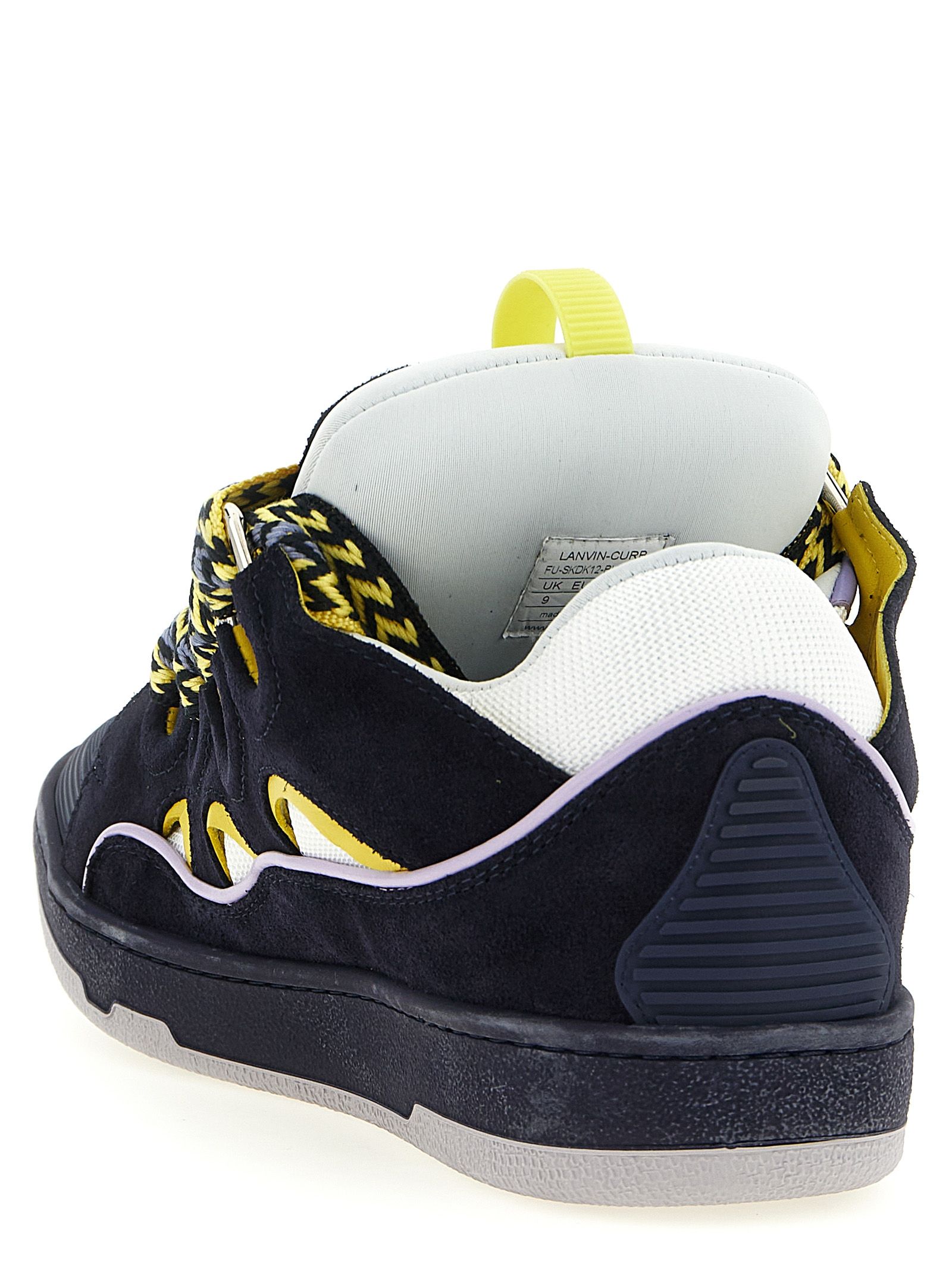Calfskin Athletic Men's Sneakers - Lanvin - Modalova
