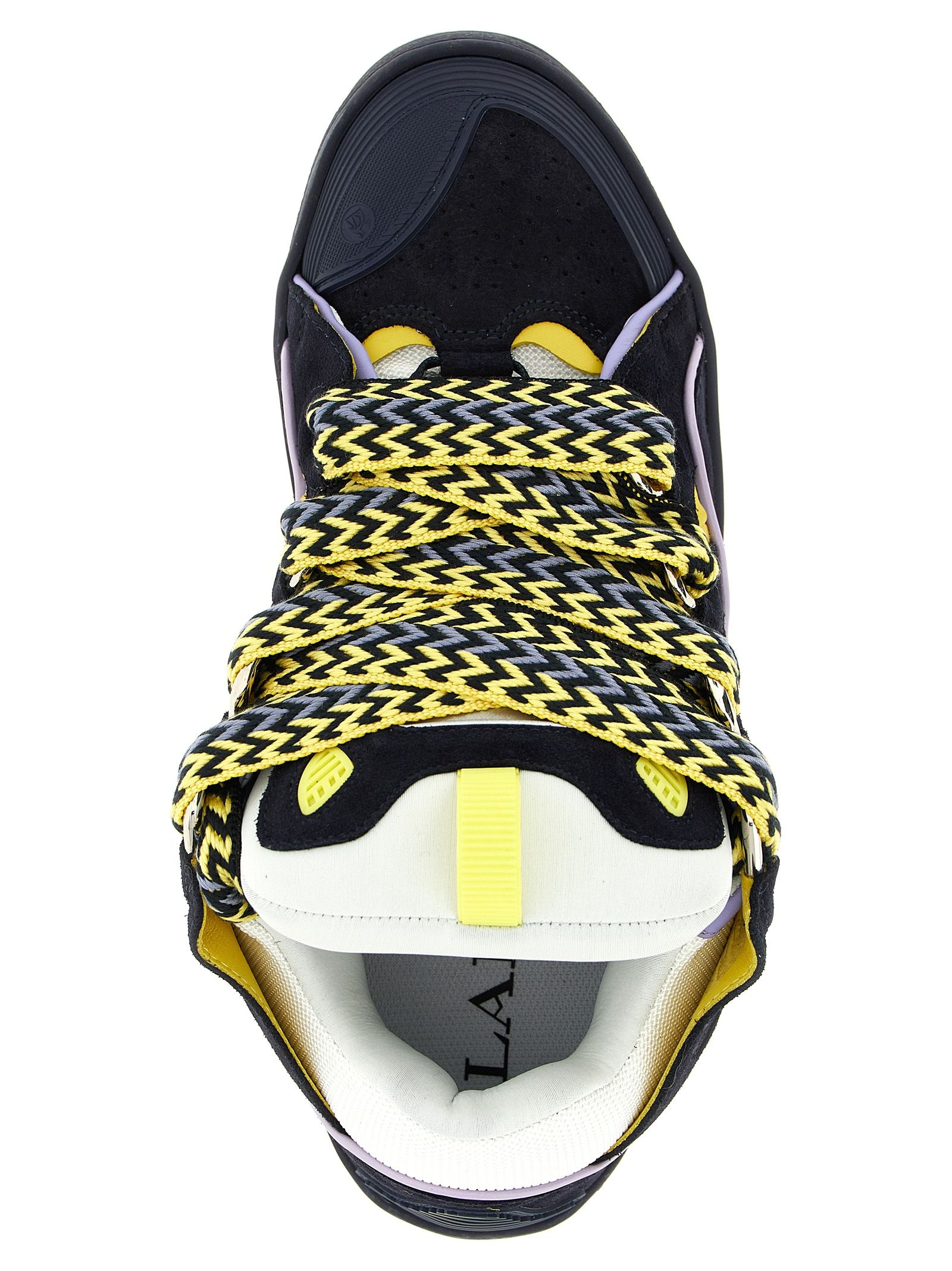 Calfskin Athletic Men's Sneakers - Lanvin - Modalova