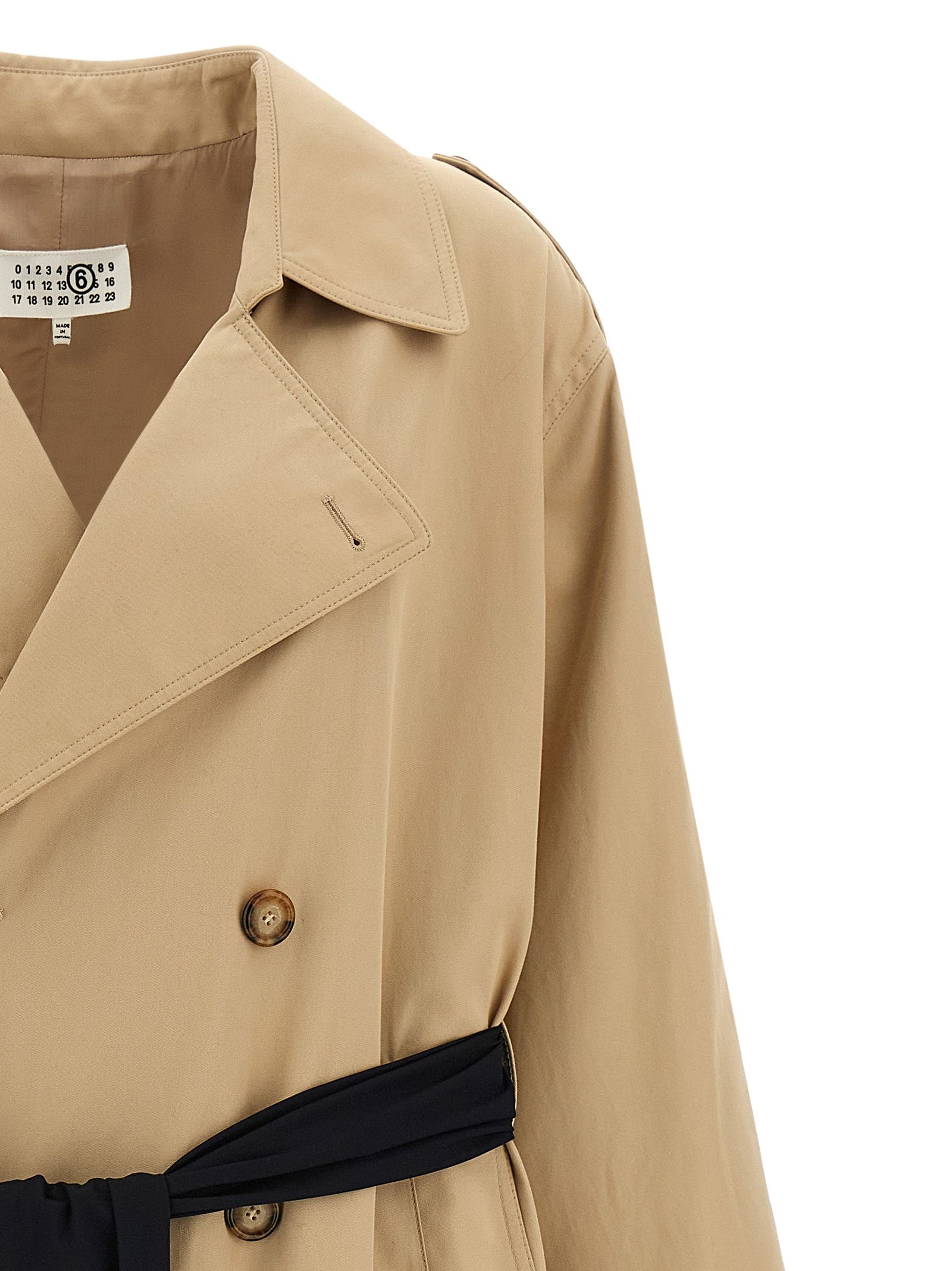 Cotton Women's Coat - MM6 Maison Margiela - Modalova