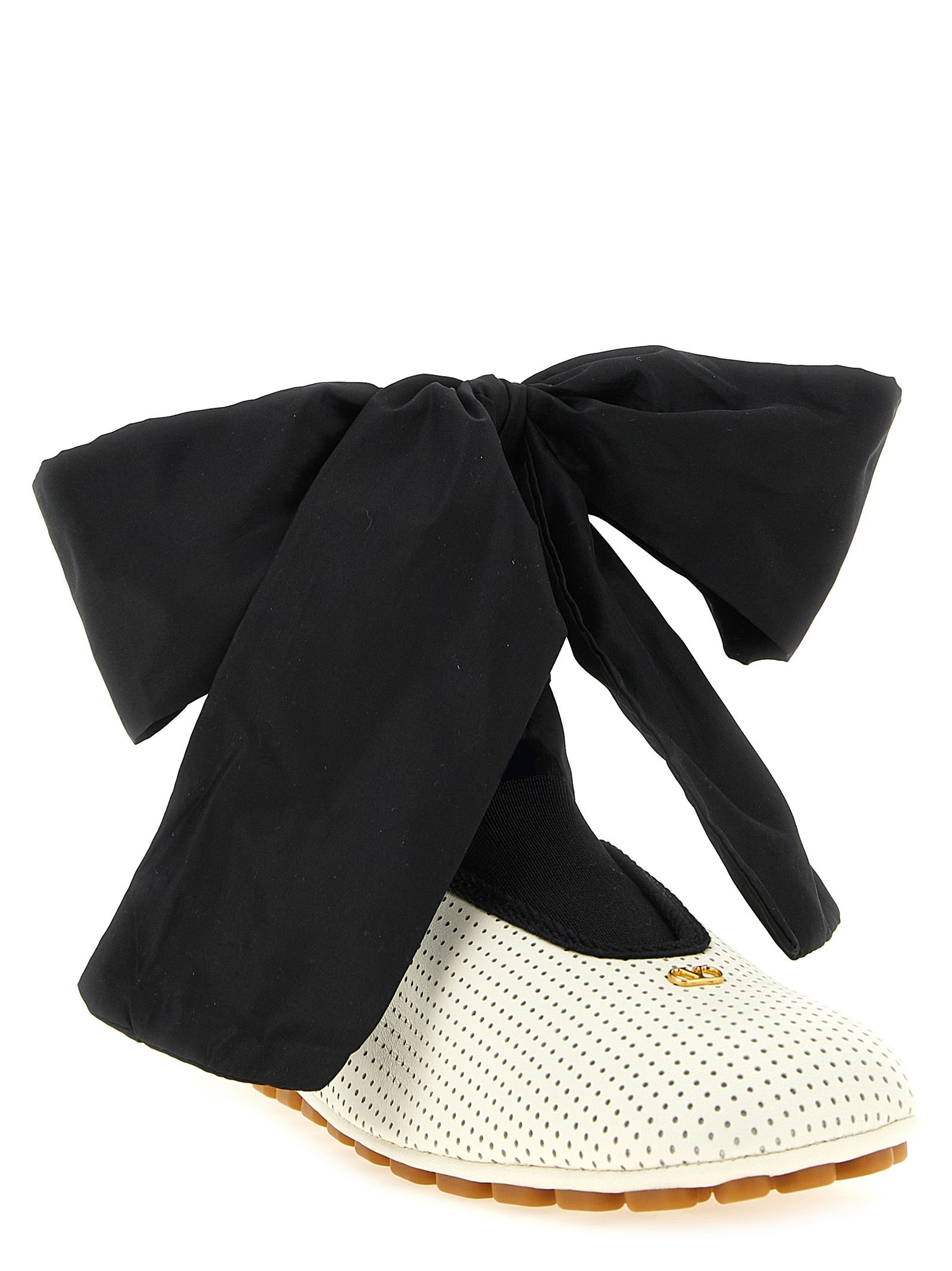 Lamb Leather Ballet Women's Flats - Valentino Garavani - Modalova
