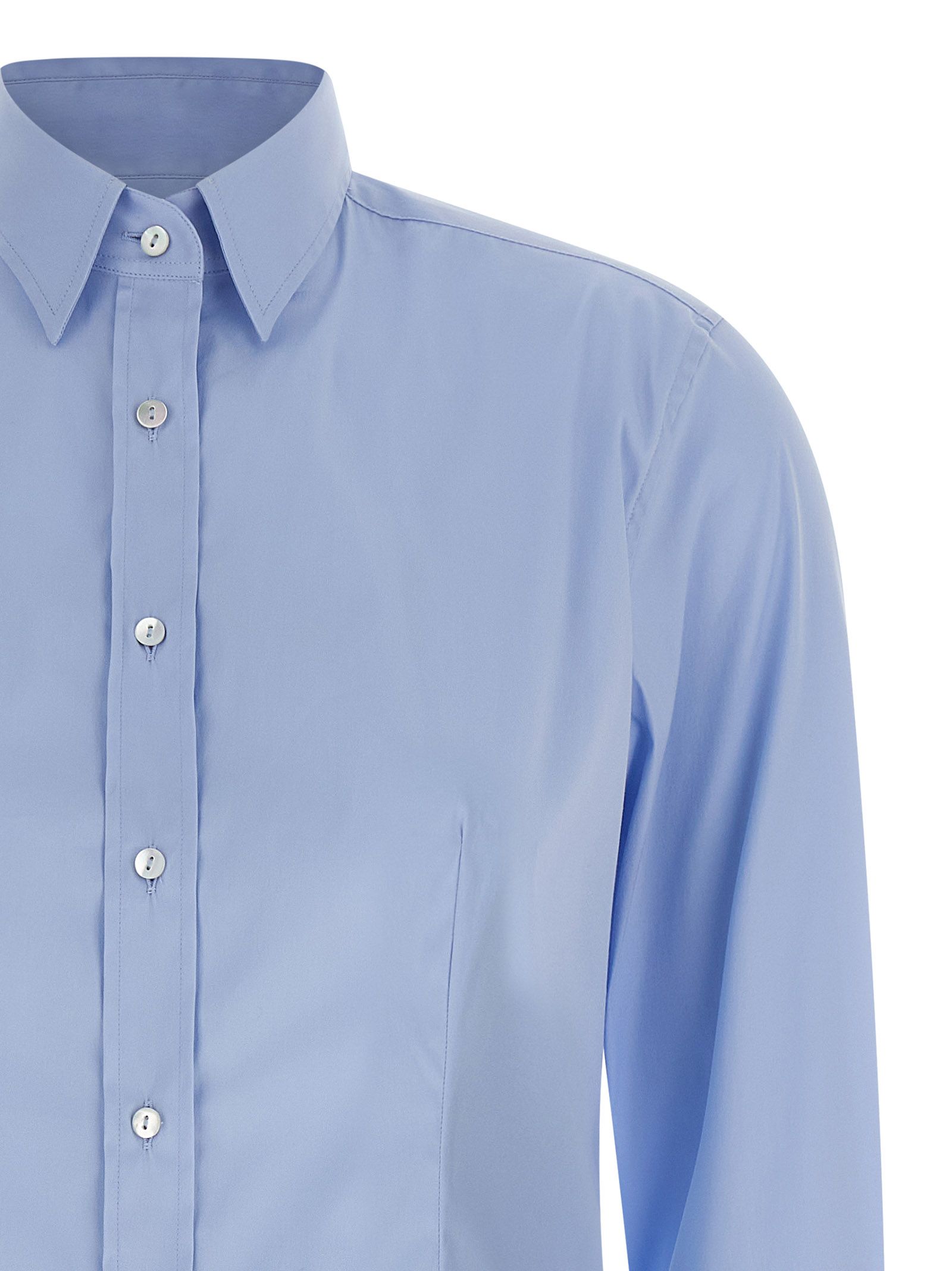 XACUS Blue Cotton Women's Blouse - XACUS - Modalova