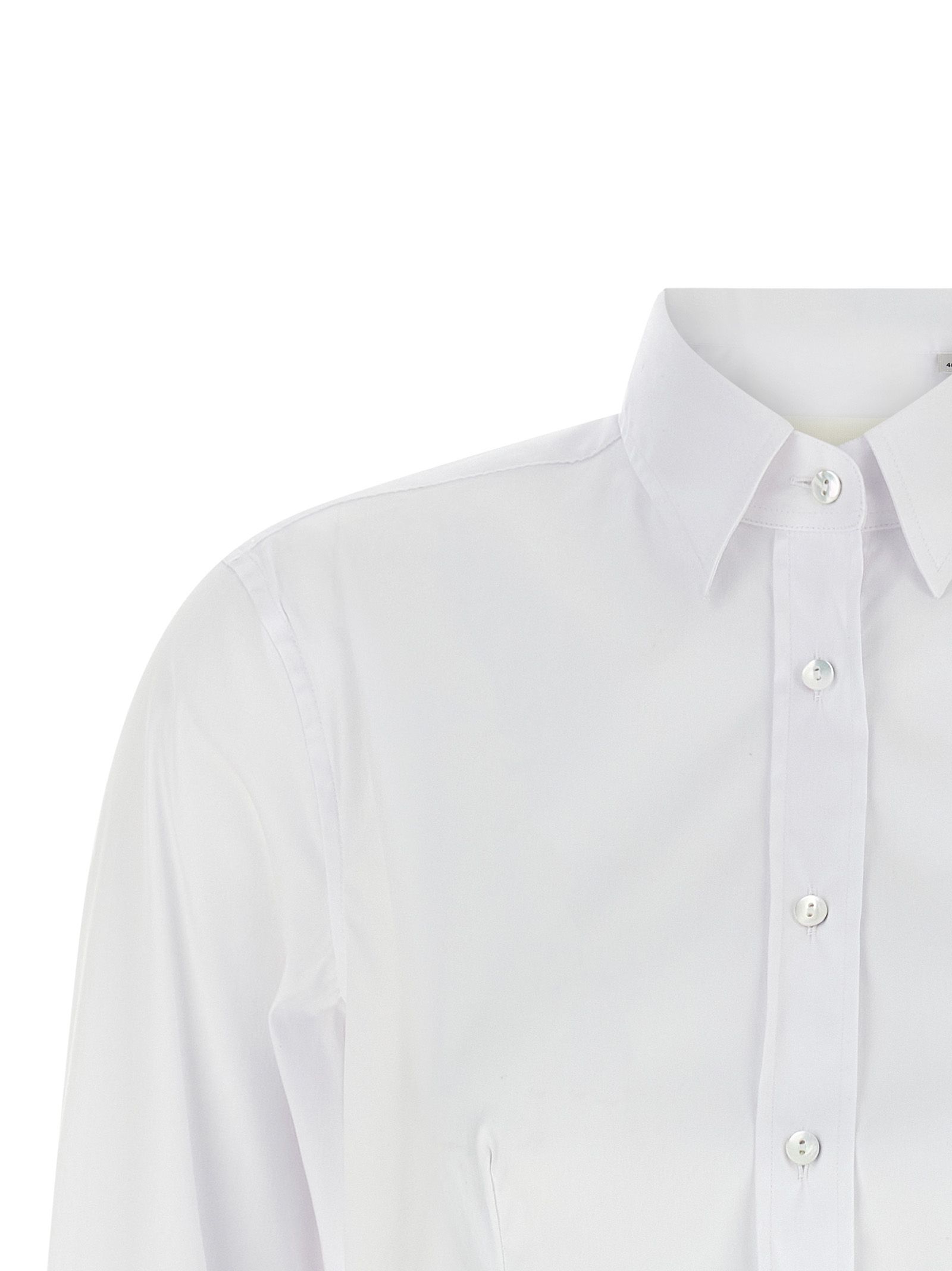 XACUS White Cotton Women's Blouse - XACUS - Modalova
