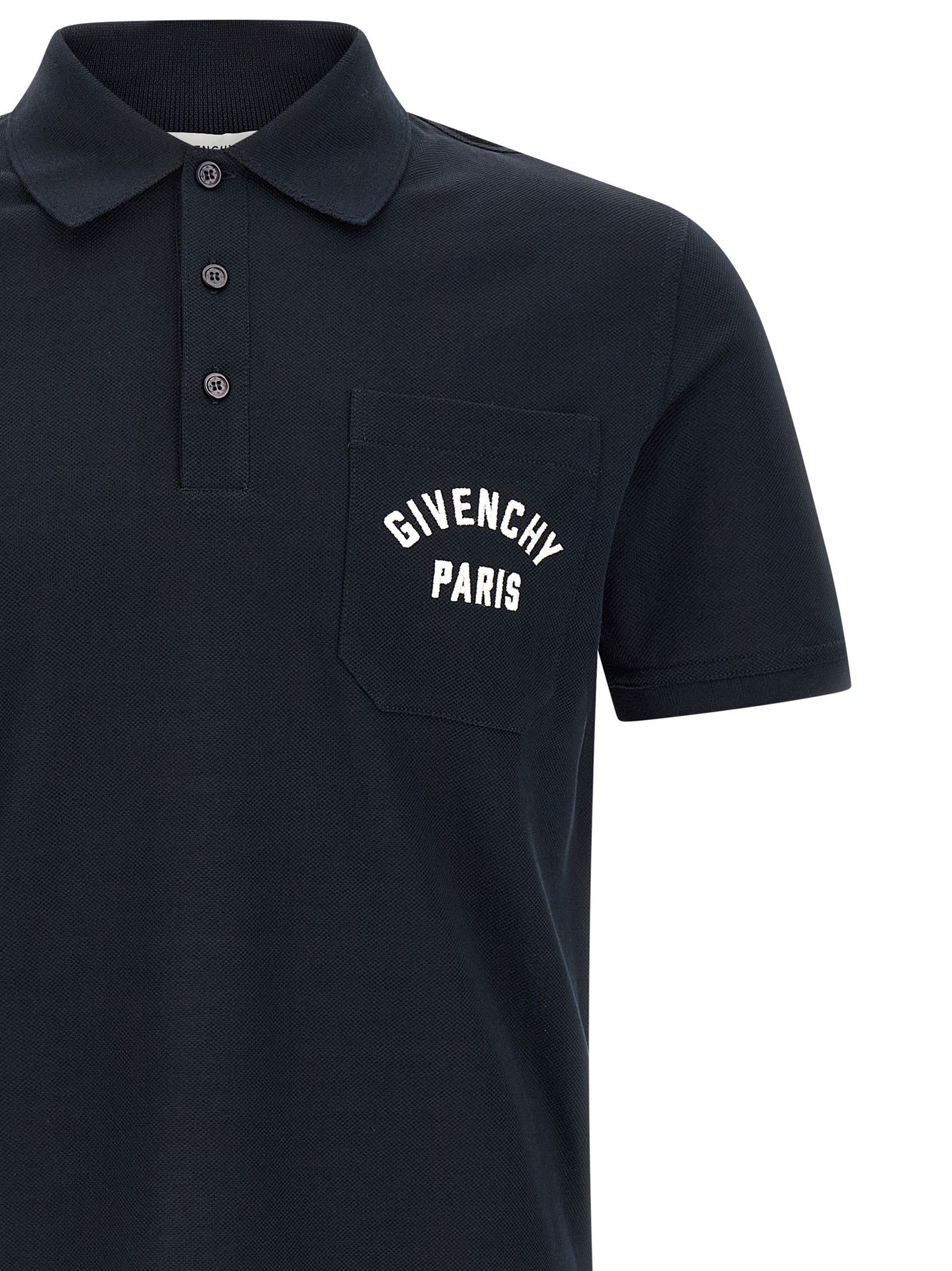 Cotton Polo Men's Shirt - Givenchy - Modalova