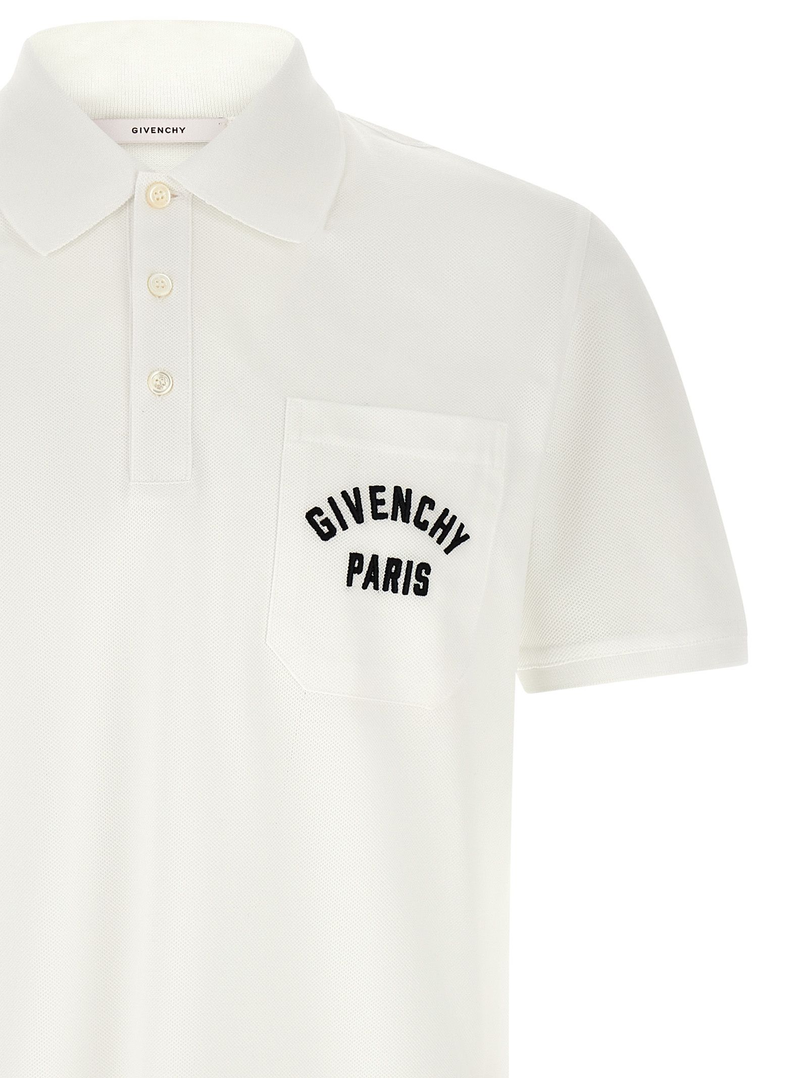 Cotton Polo Men's Shirt - Givenchy - Modalova