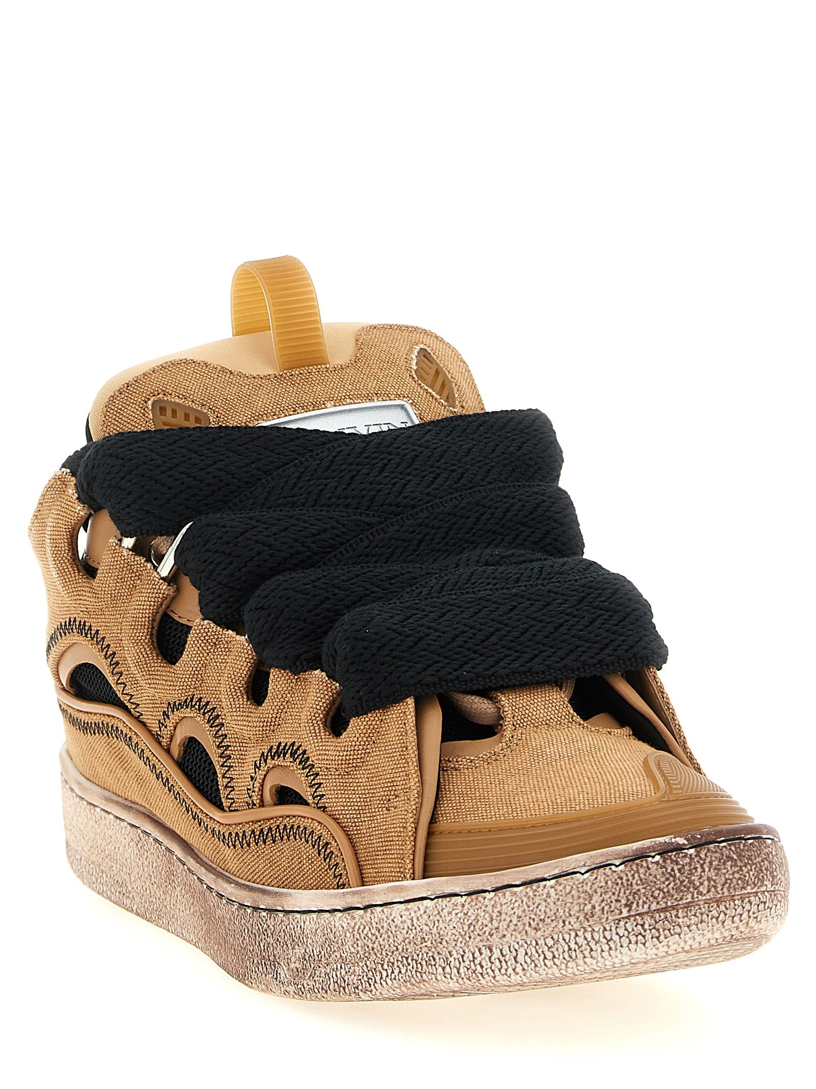 Cotton Chunky Men's Sneakers - Lanvin - Modalova