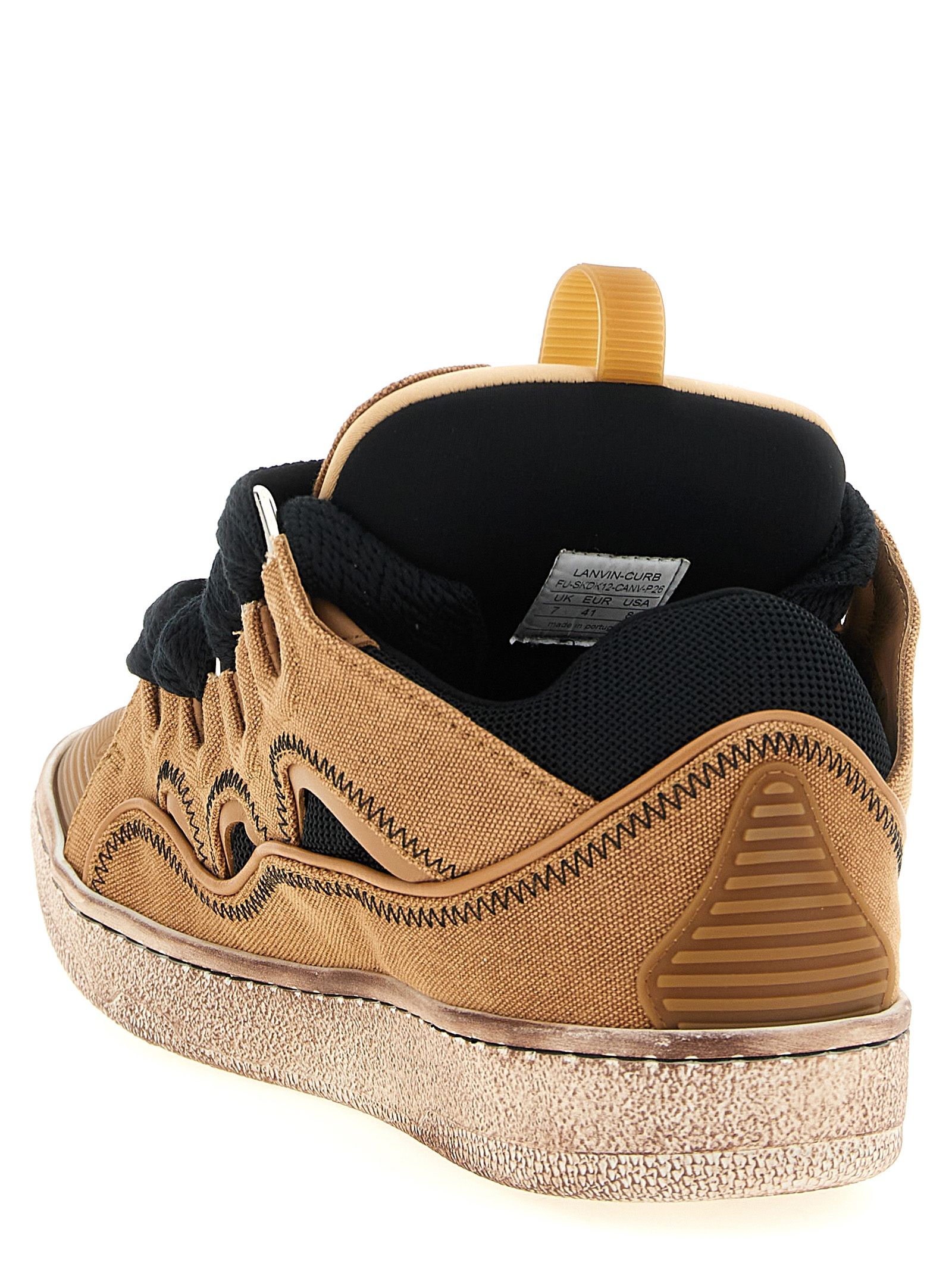 Cotton Chunky Men's Sneakers - Lanvin - Modalova