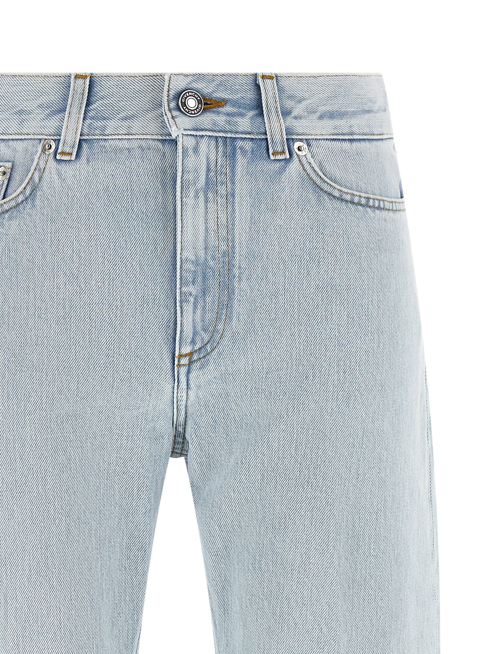 Cotton Straight-Leg Women's Jeans - Givenchy - Modalova