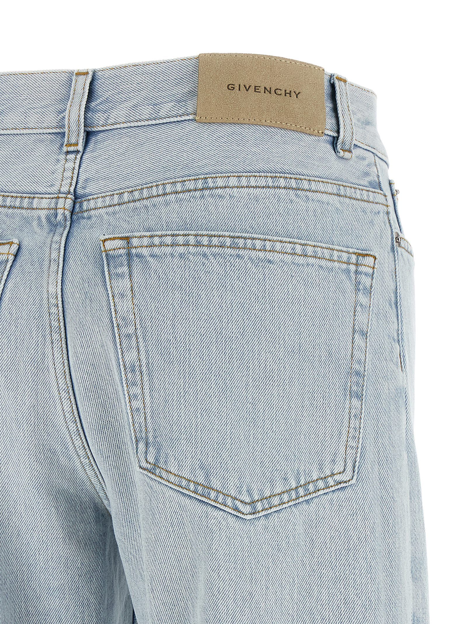 Cotton Straight-Leg Women's Jeans - Givenchy - Modalova