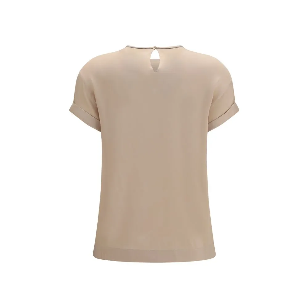 Elastane Women's Blouse - Brunello Cucinelli - Modalova