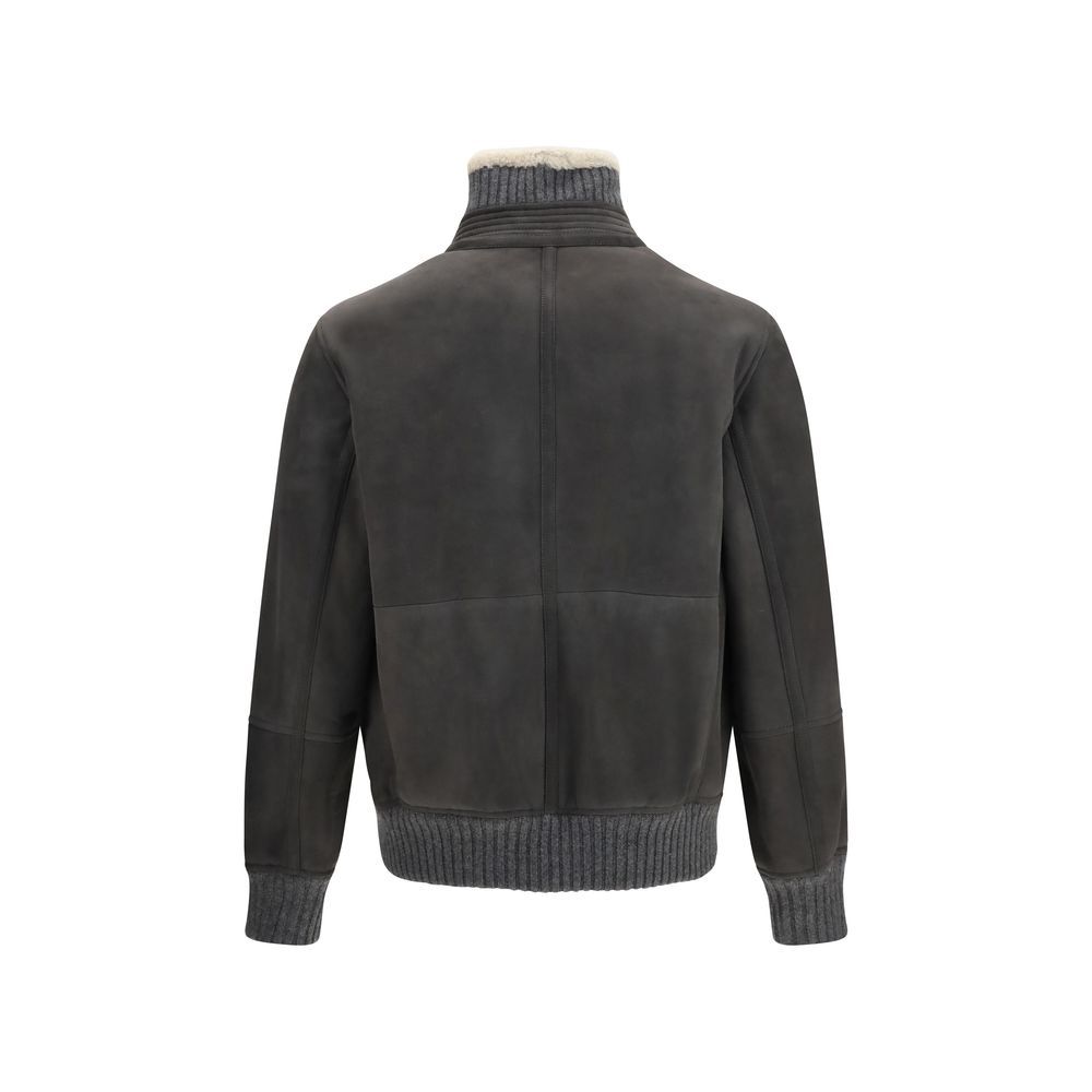 Wool Oves Aries Full-Length Men's Jacket - Brunello Cucinelli - Modalova